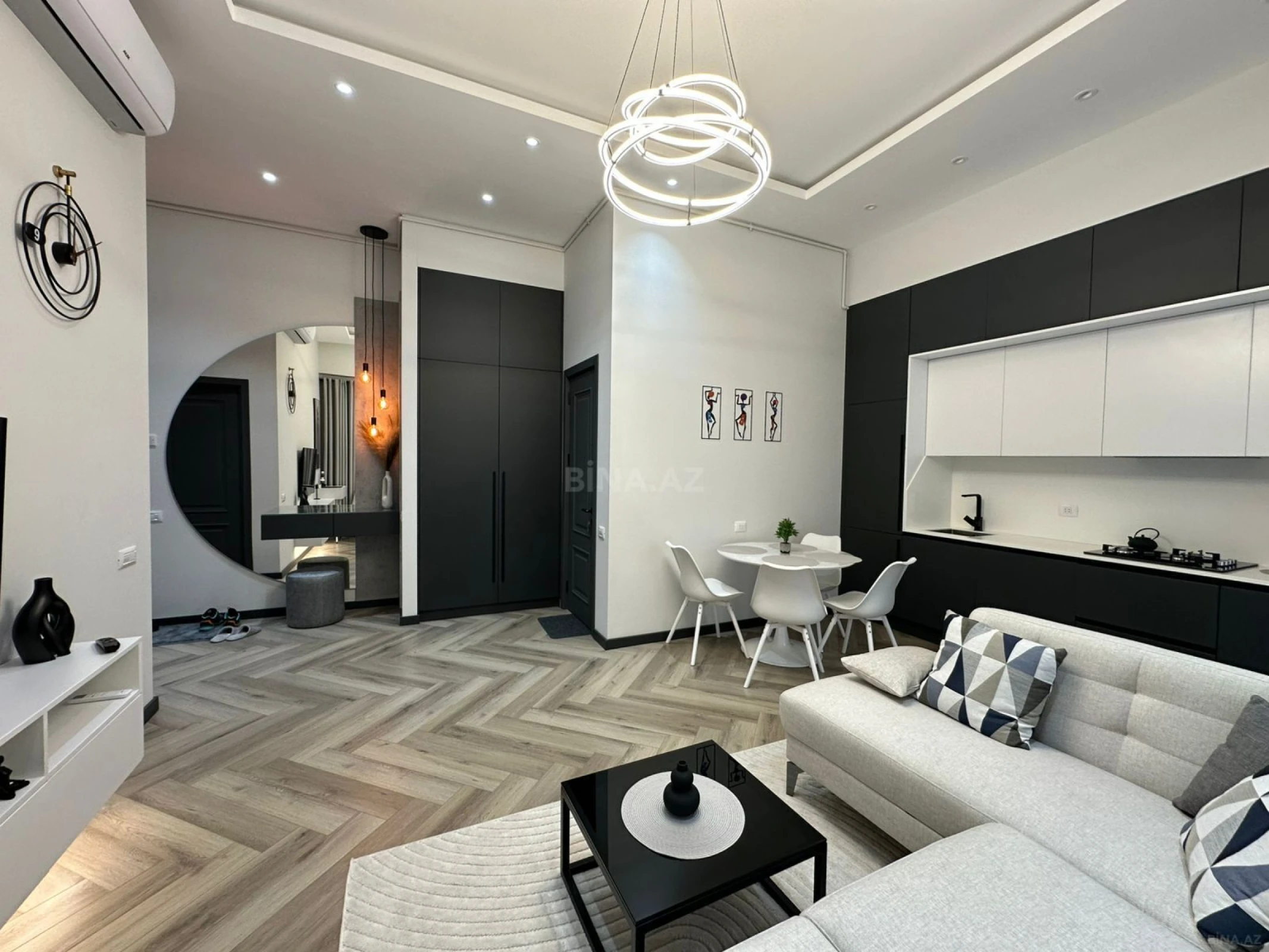 Kirayə verilir 2 otaqlı mənzil 58 m²