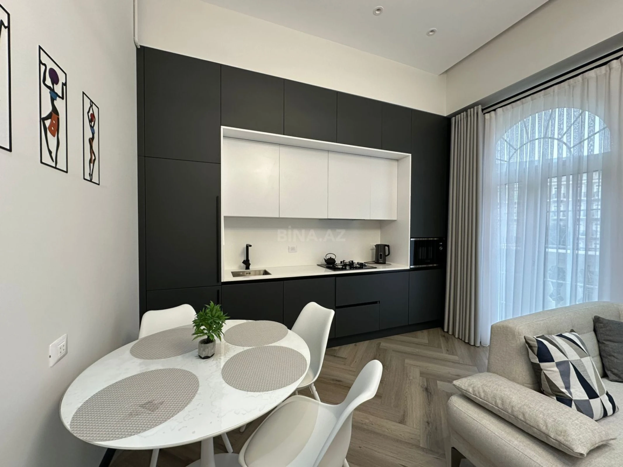 Kirayə verilir 2 otaqlı mənzil 58 m²