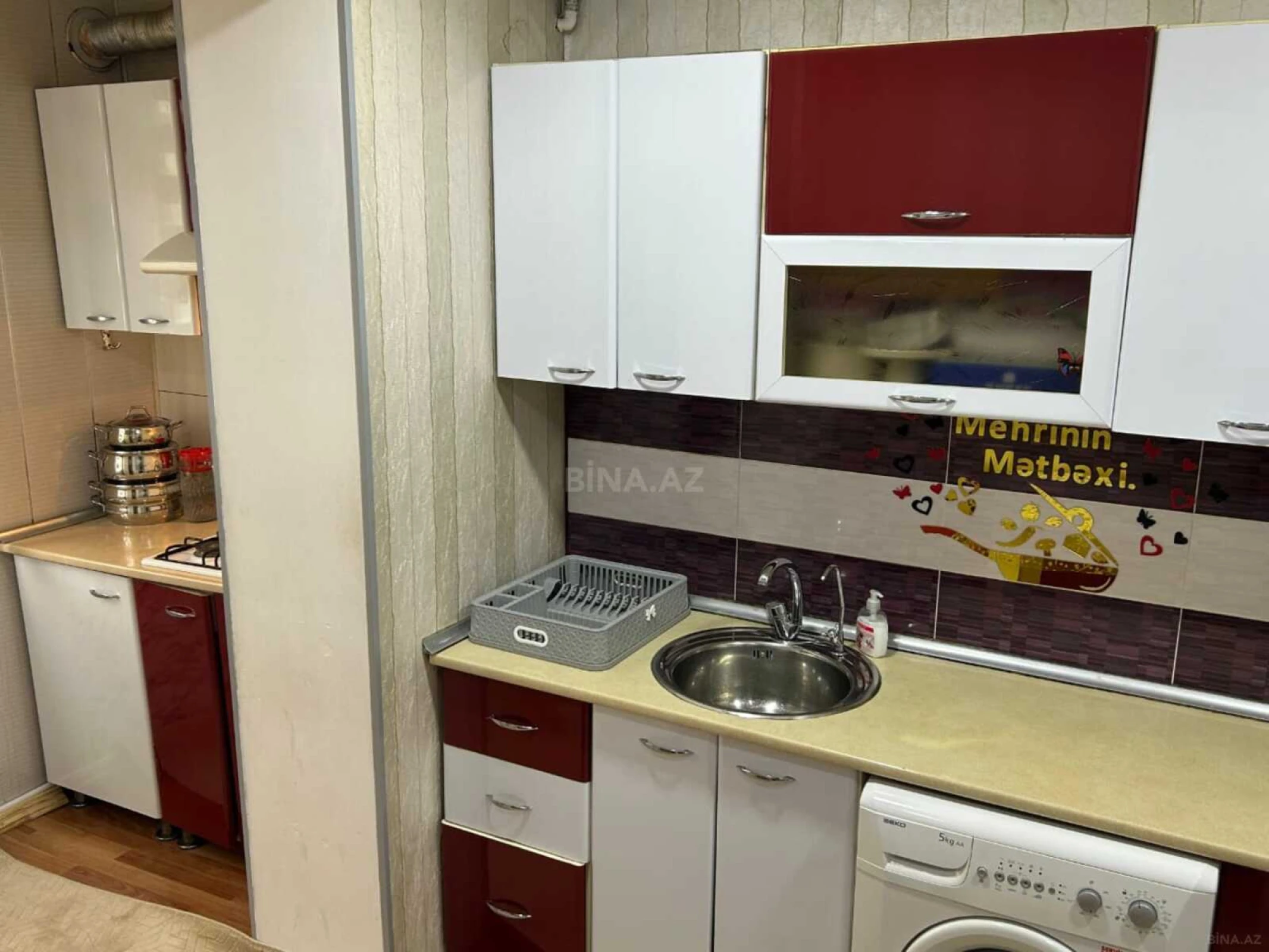 Satılır 3 otaqlı mənzil 63 m²