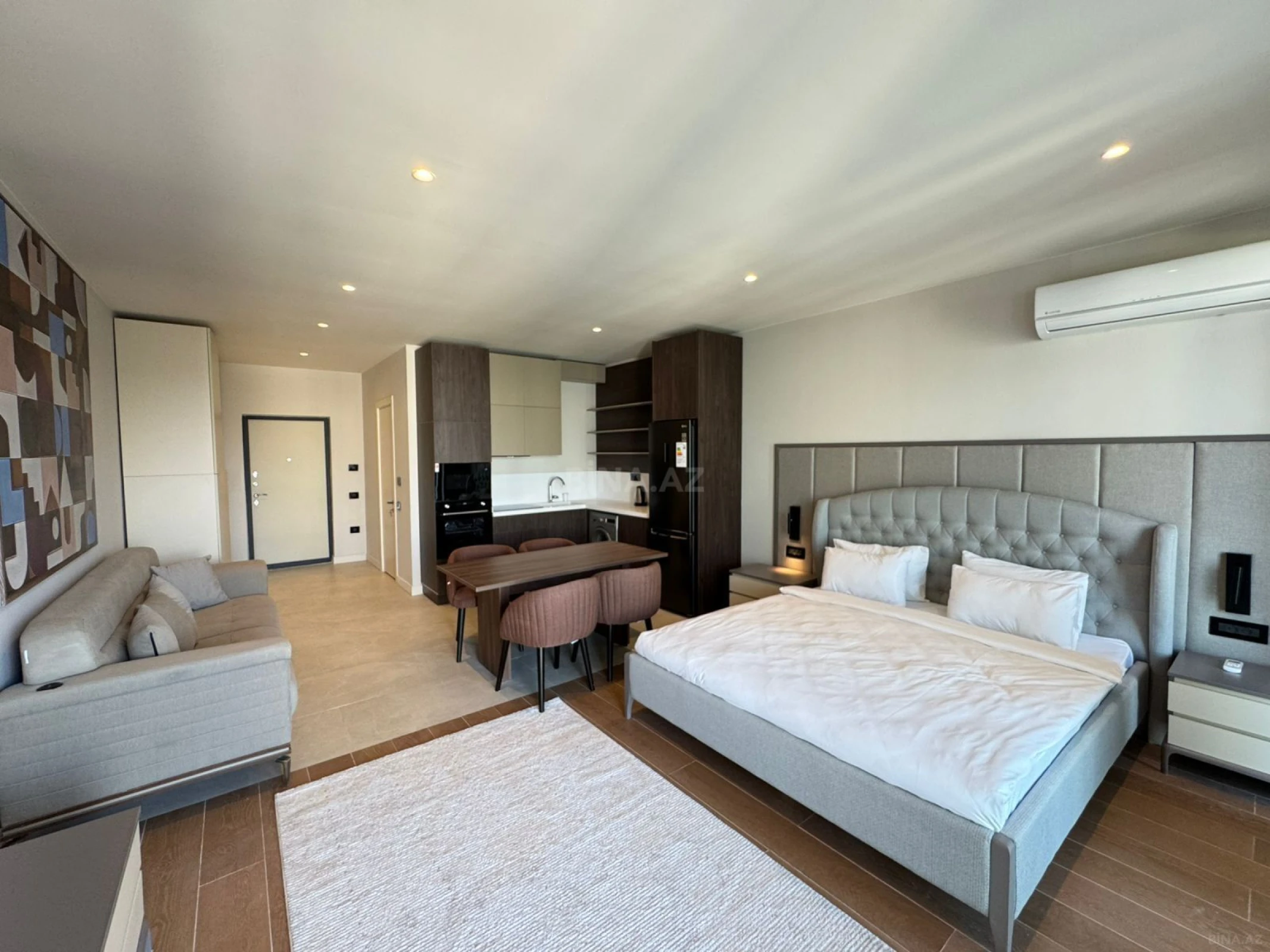 Satılır 1 otaqlı mənzil 57 m²