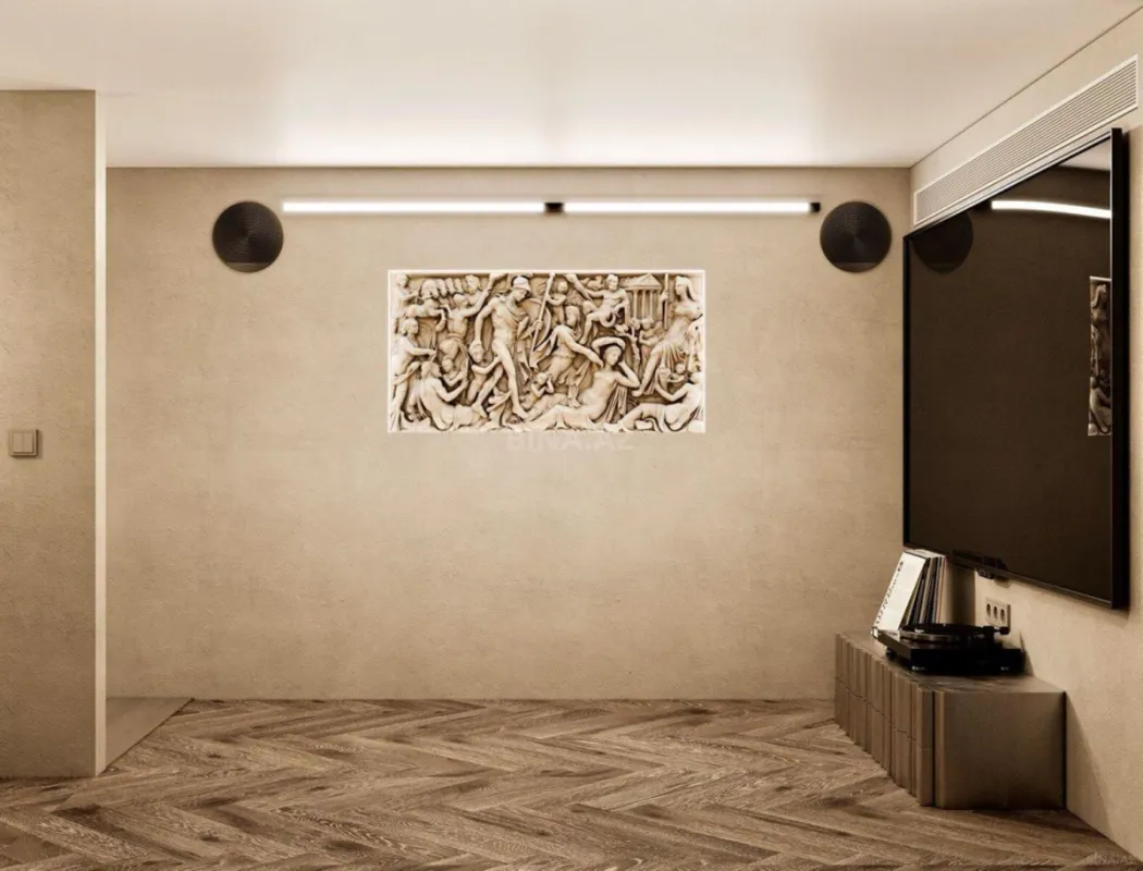 Satılır 1 otaqlı mənzil 72 m²