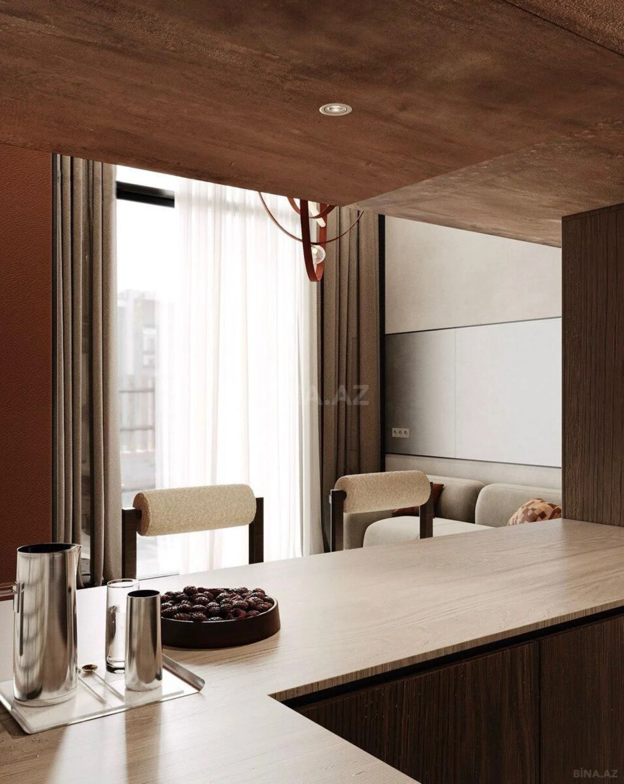 Satılır 1 otaqlı mənzil 72 m²