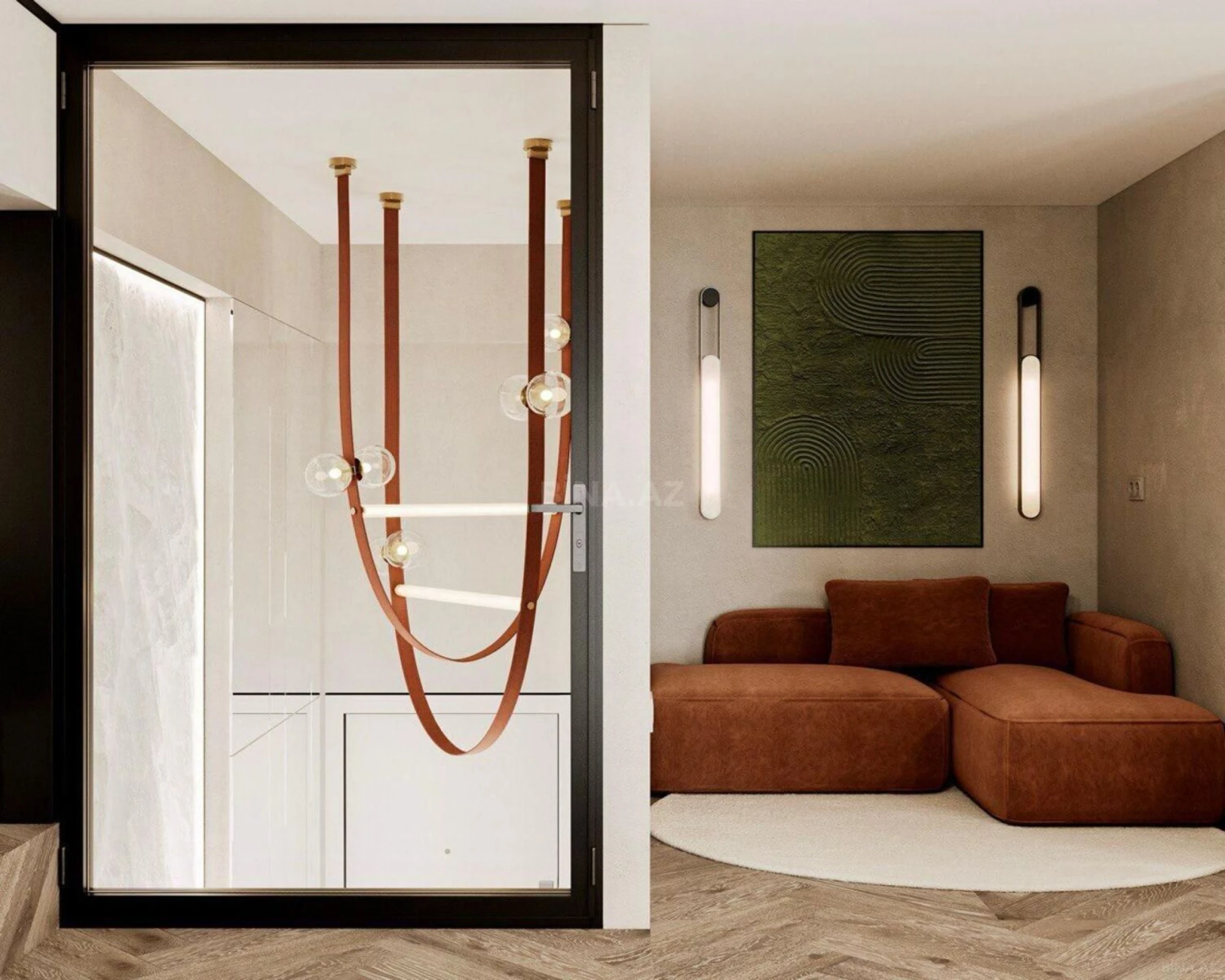 Satılır 1 otaqlı mənzil 72 m²