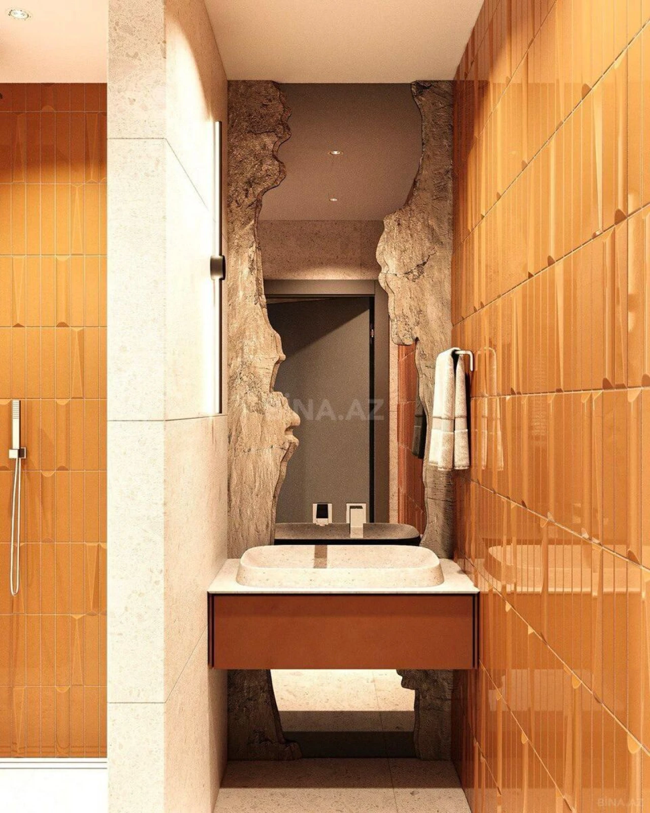 Satılır 1 otaqlı mənzil 72 m²