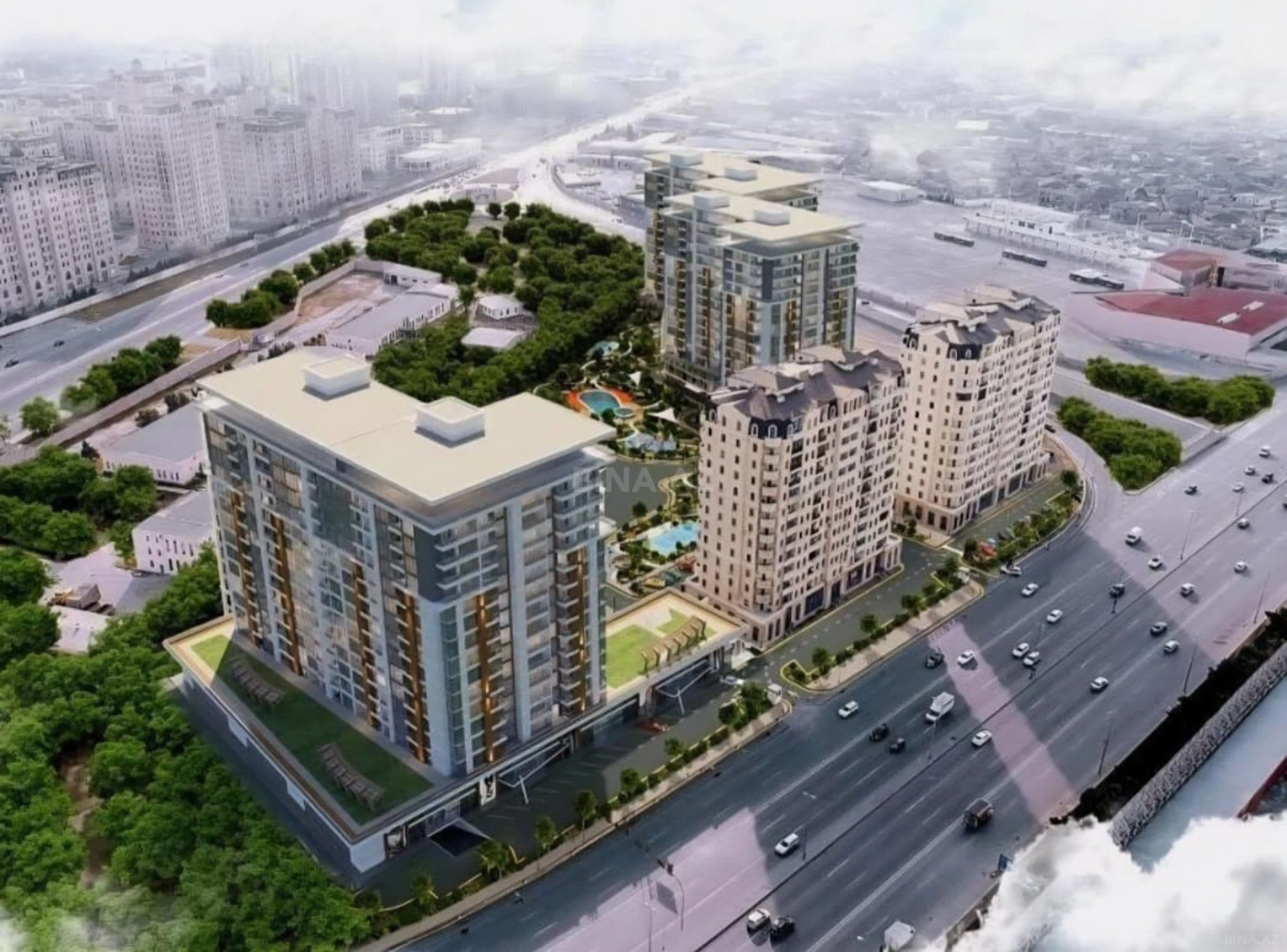 Satılır 3 otaqlı mənzil 110 m²