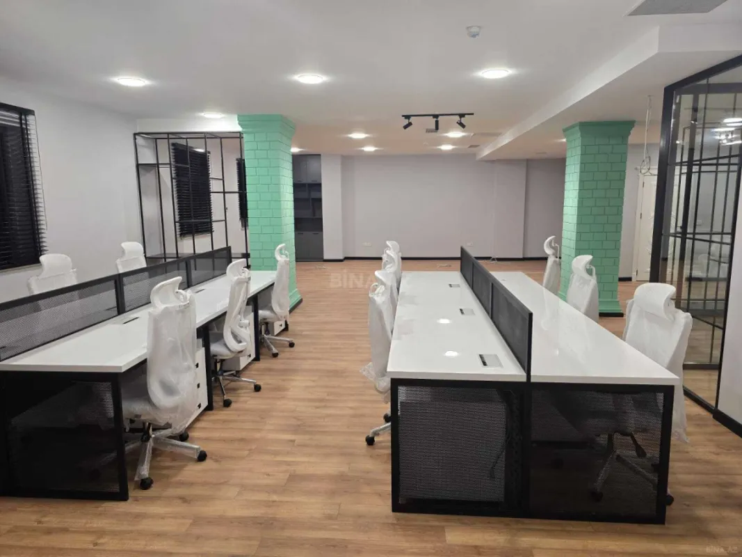 Kirayə verilir 8 otaqlı ofis 190 m²