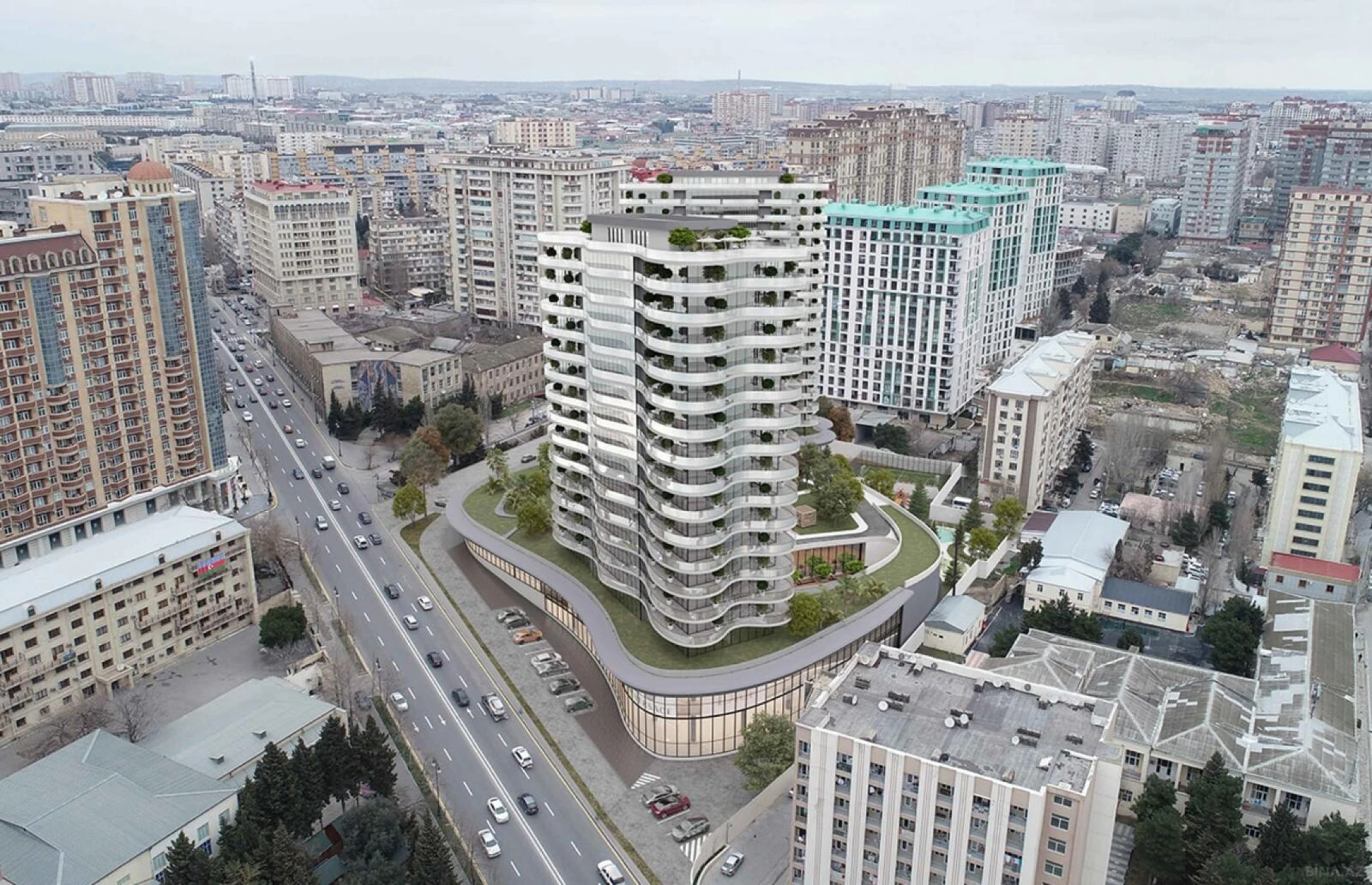 Satılır 5 otaqlı mənzil 272.4 m²