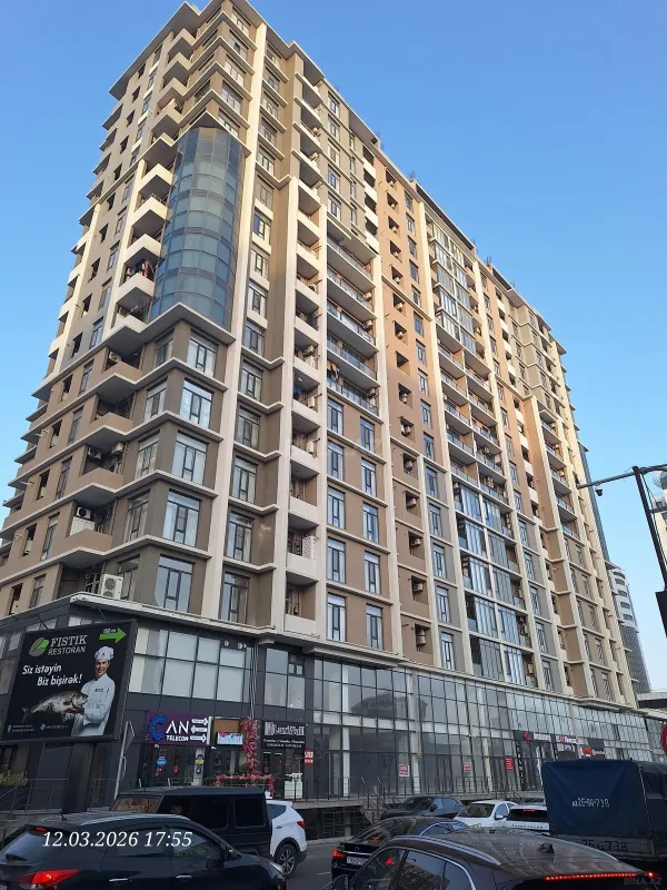 Satılır 2 otaqlı mənzil 54 m²