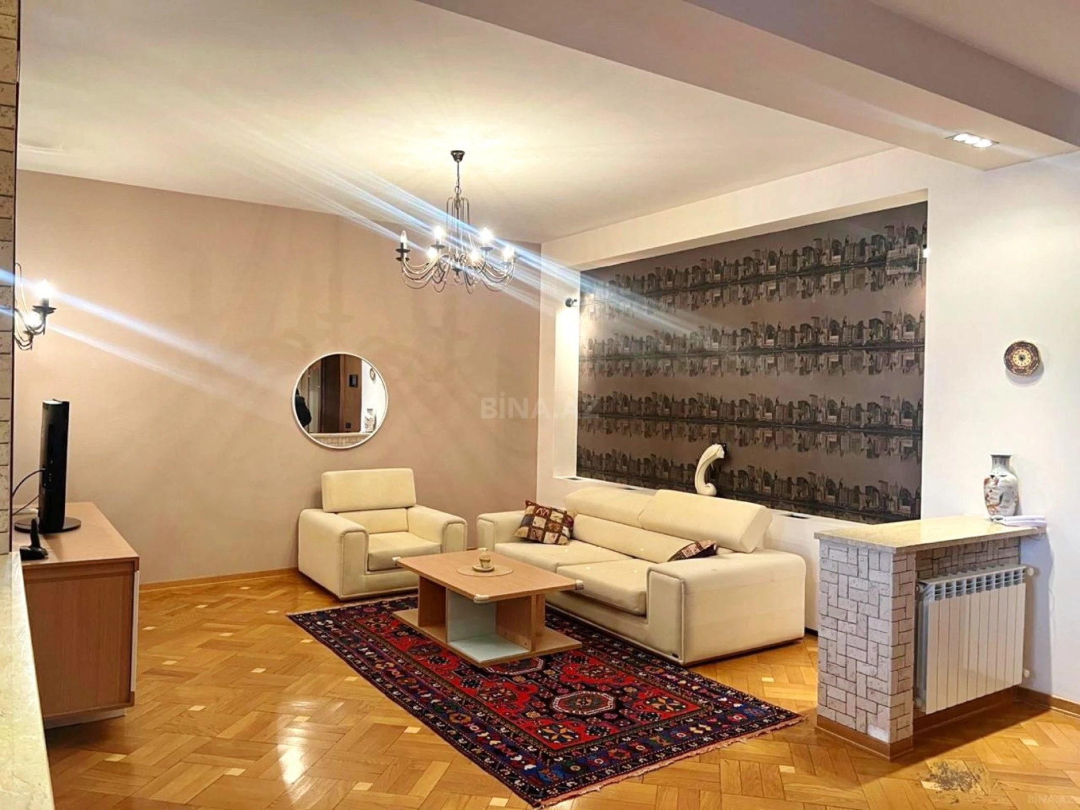 Kirayə verilir 3 otaqlı mənzil 117 m²