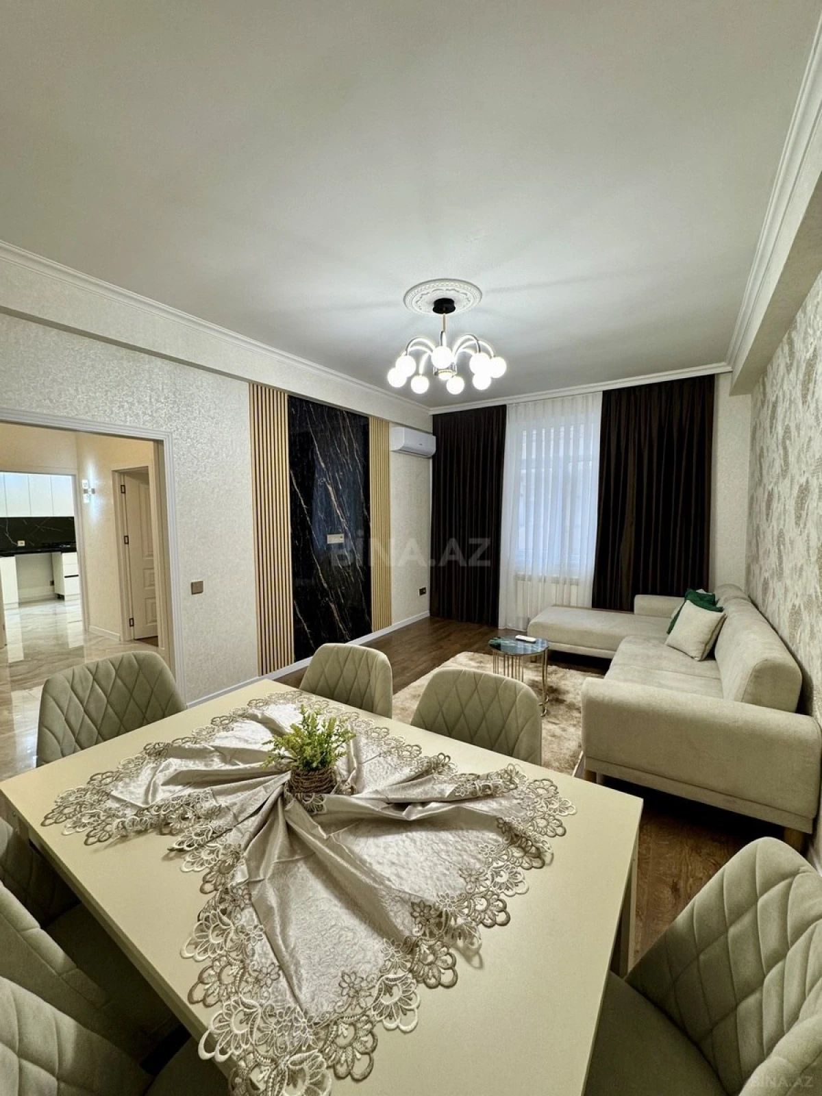 Satılır 2 otaqlı mənzil 75 m²