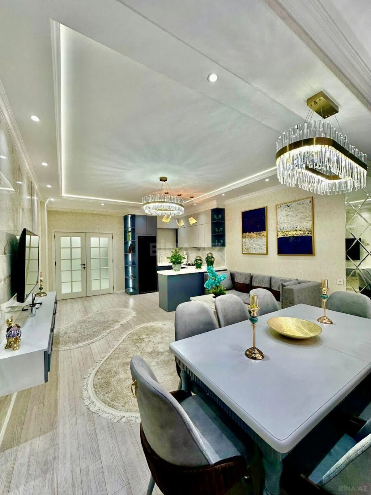 Kirayə verilir 3 otaqlı mənzil 120 m²