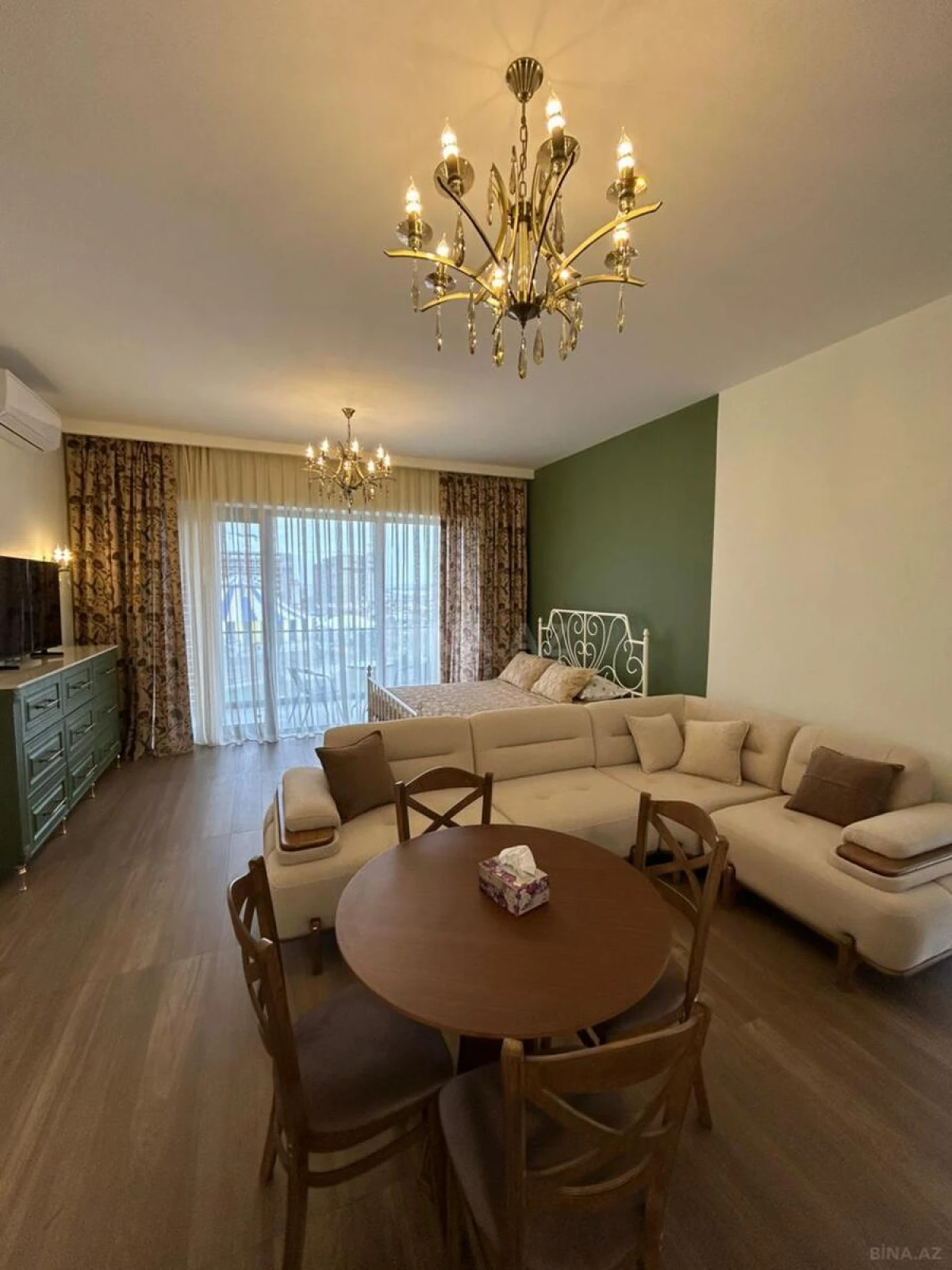 Satılır 1 otaqlı mənzil 60.3 m²