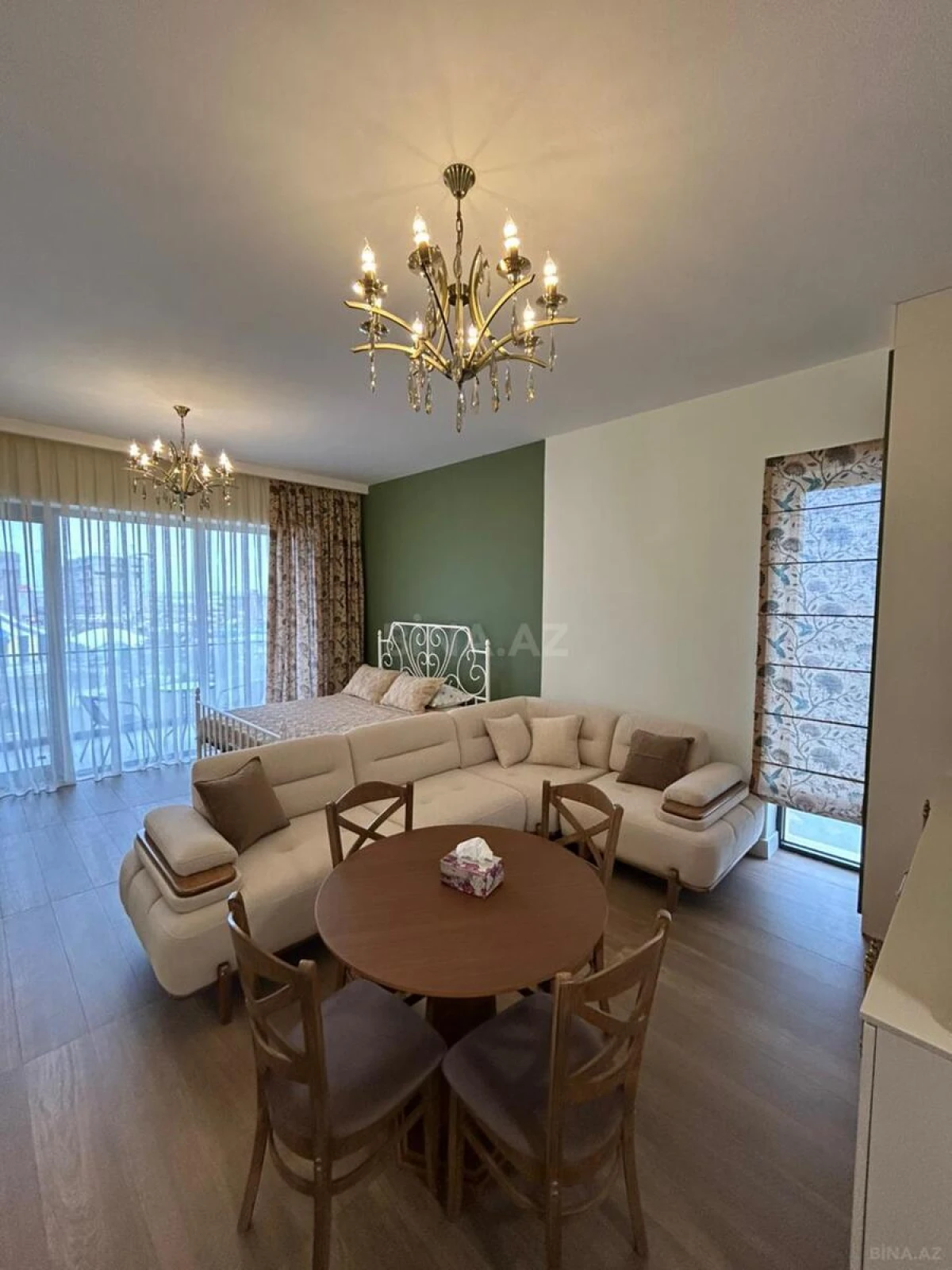 Satılır 1 otaqlı mənzil 60.3 m²