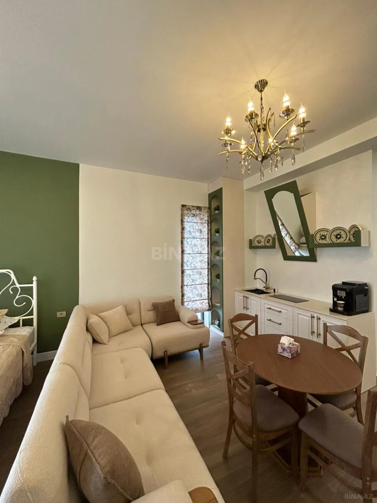 Satılır 1 otaqlı mənzil 60.3 m²