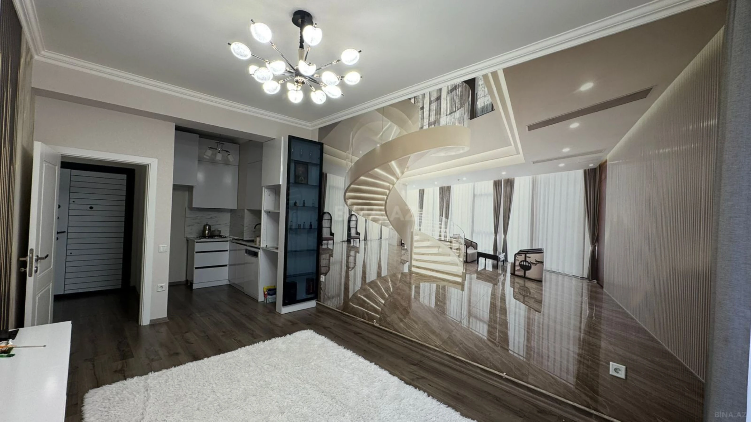 Satılır 2 otaqlı mənzil 48 m²