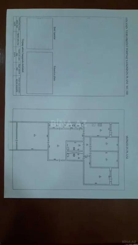 Satılır 4 otaqlı mənzil 180 m²