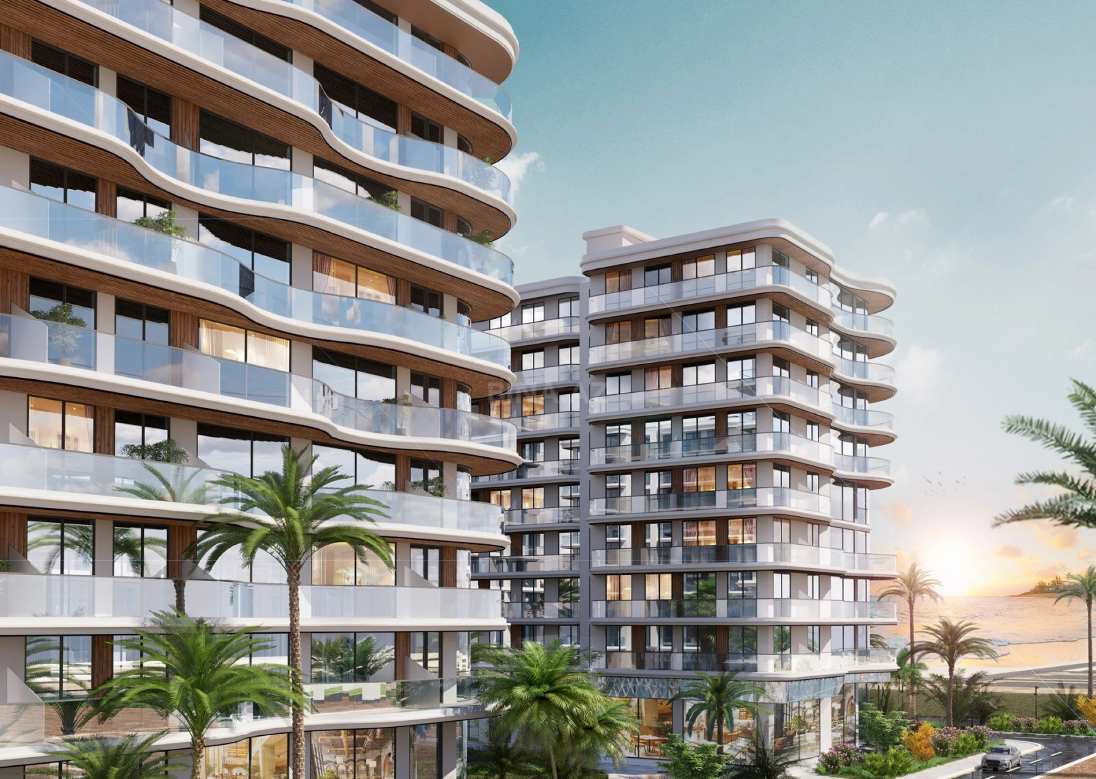 Satılır 1 otaqlı mənzil 50.7 m²