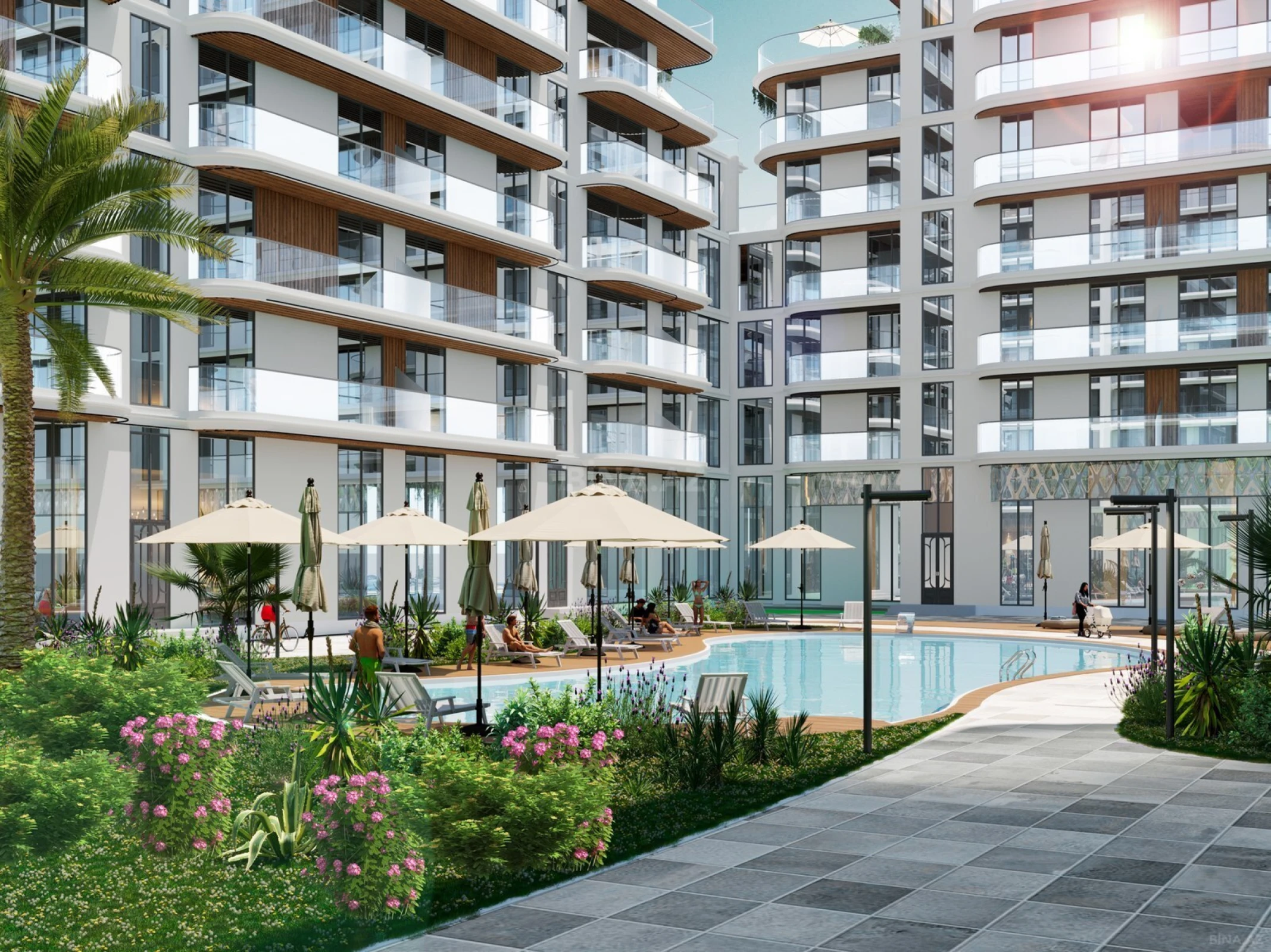 Satılır 1 otaqlı mənzil 83 m²