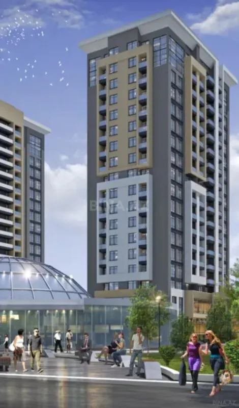 Satılır 2 otaqlı mənzil 52 m²