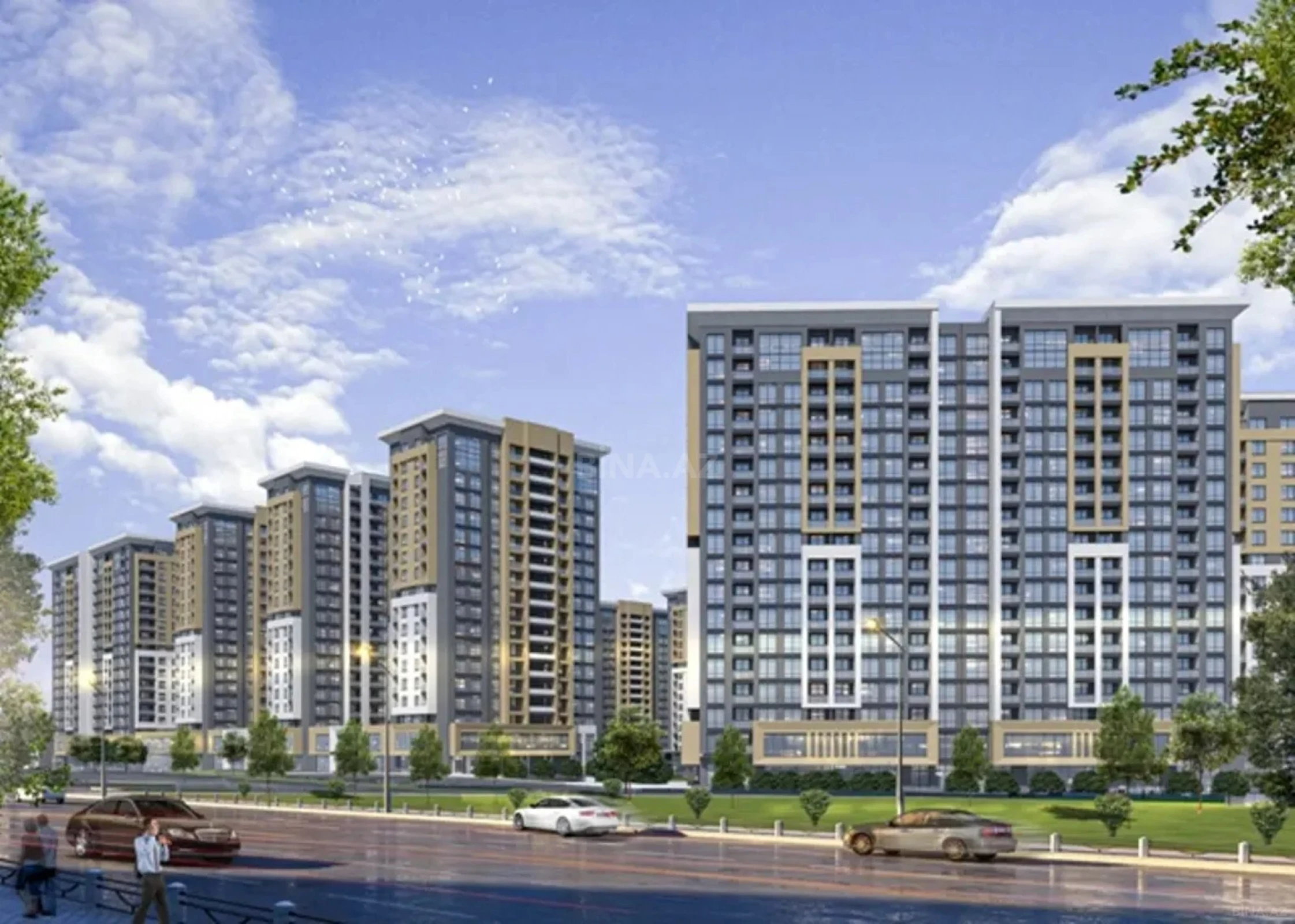 Satılır 2 otaqlı mənzil 52 m²