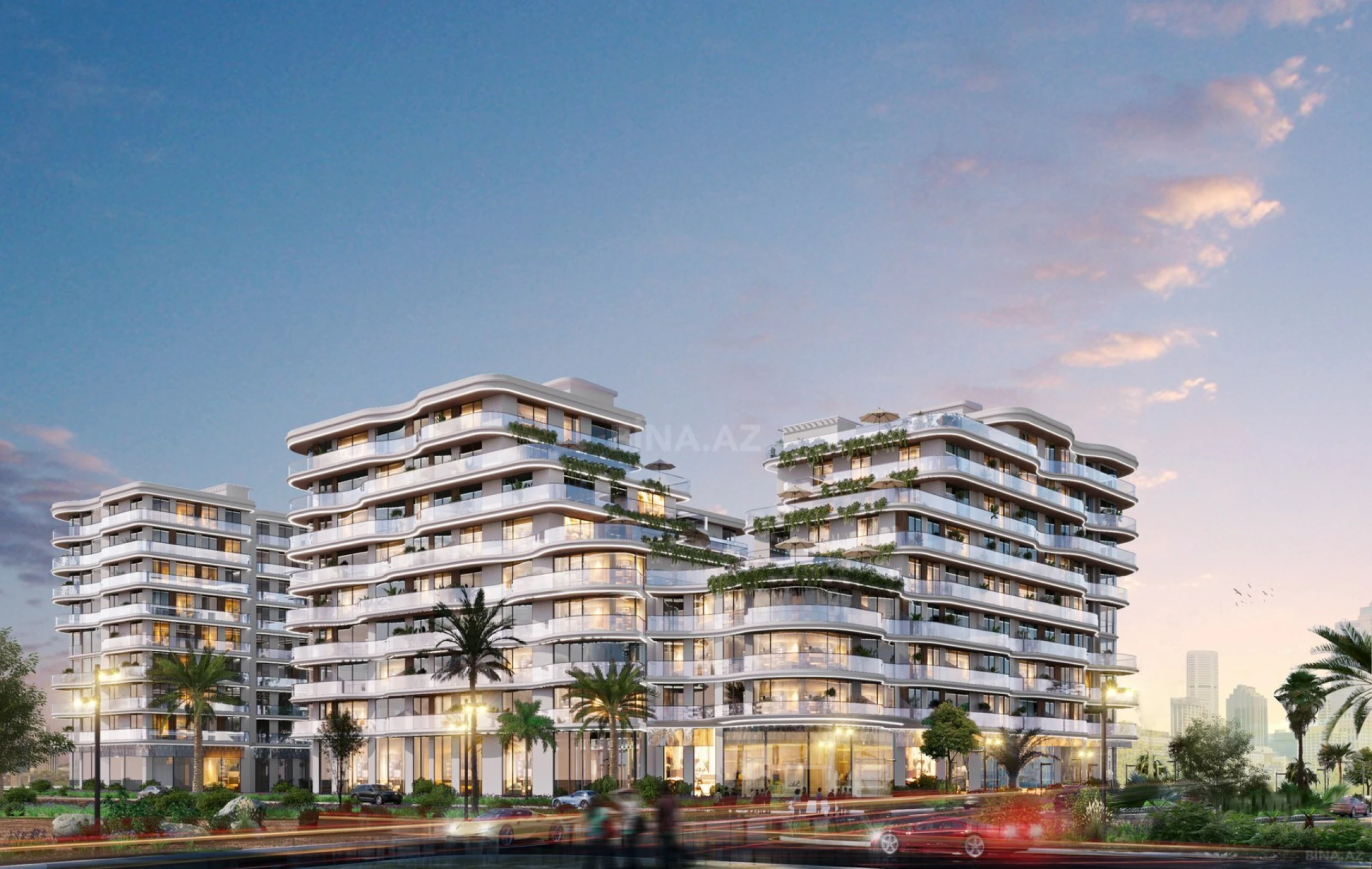 Satılır 3 otaqlı mənzil 95.5 m²