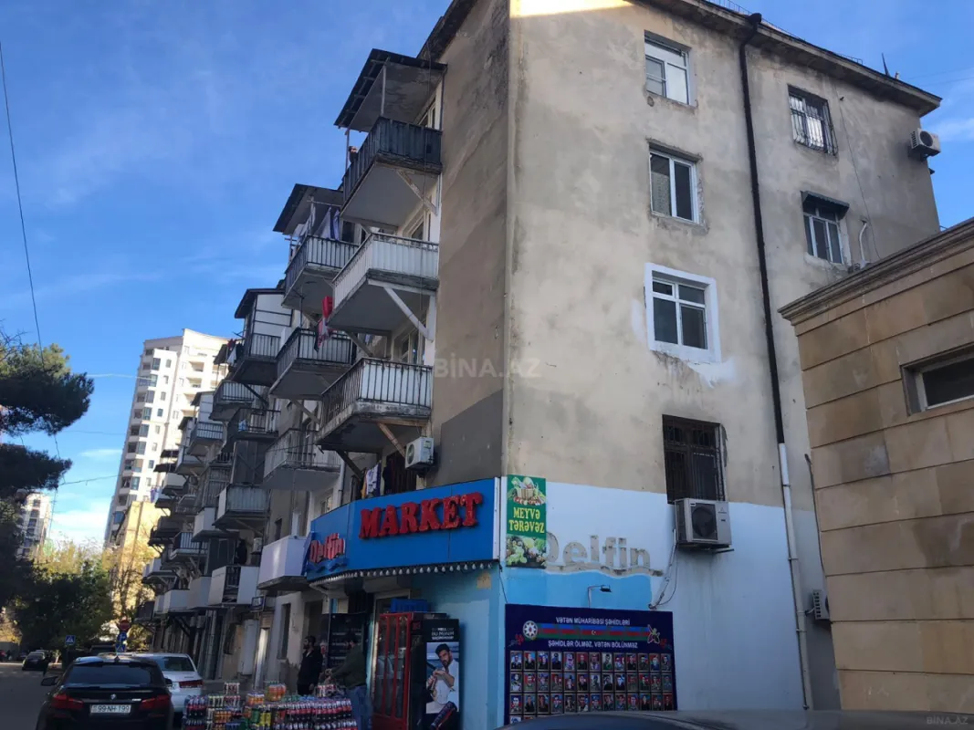Satılır 1 otaqlı mənzil 34 m²