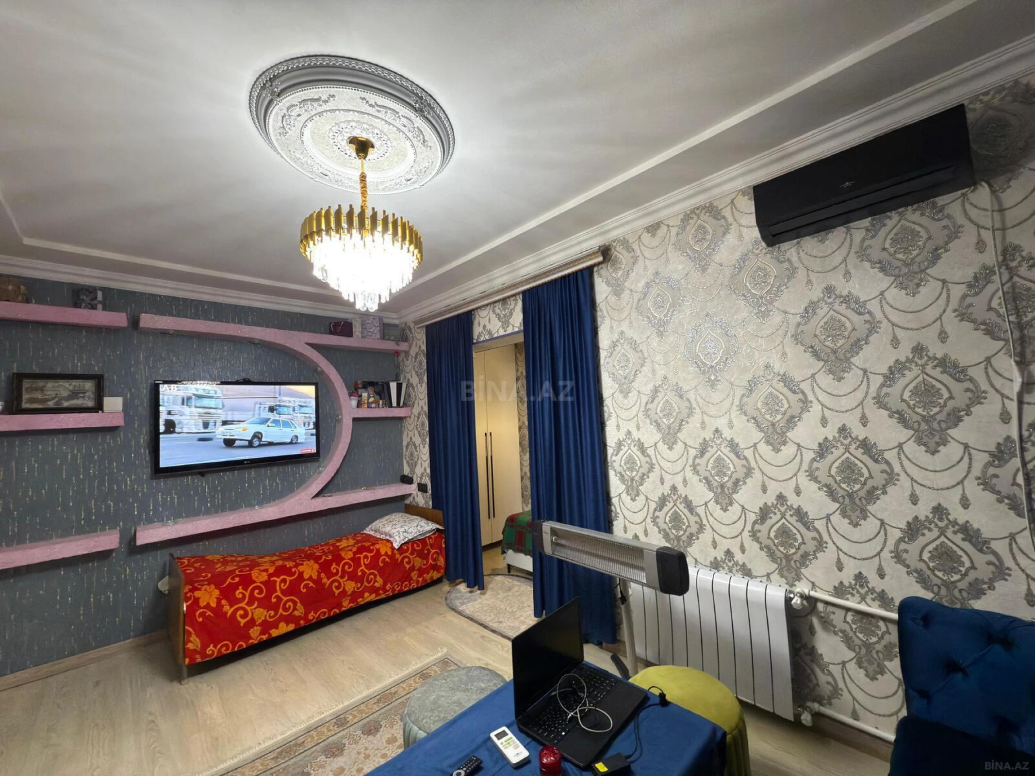 Satılır 2 otaqlı mənzil 45 m²