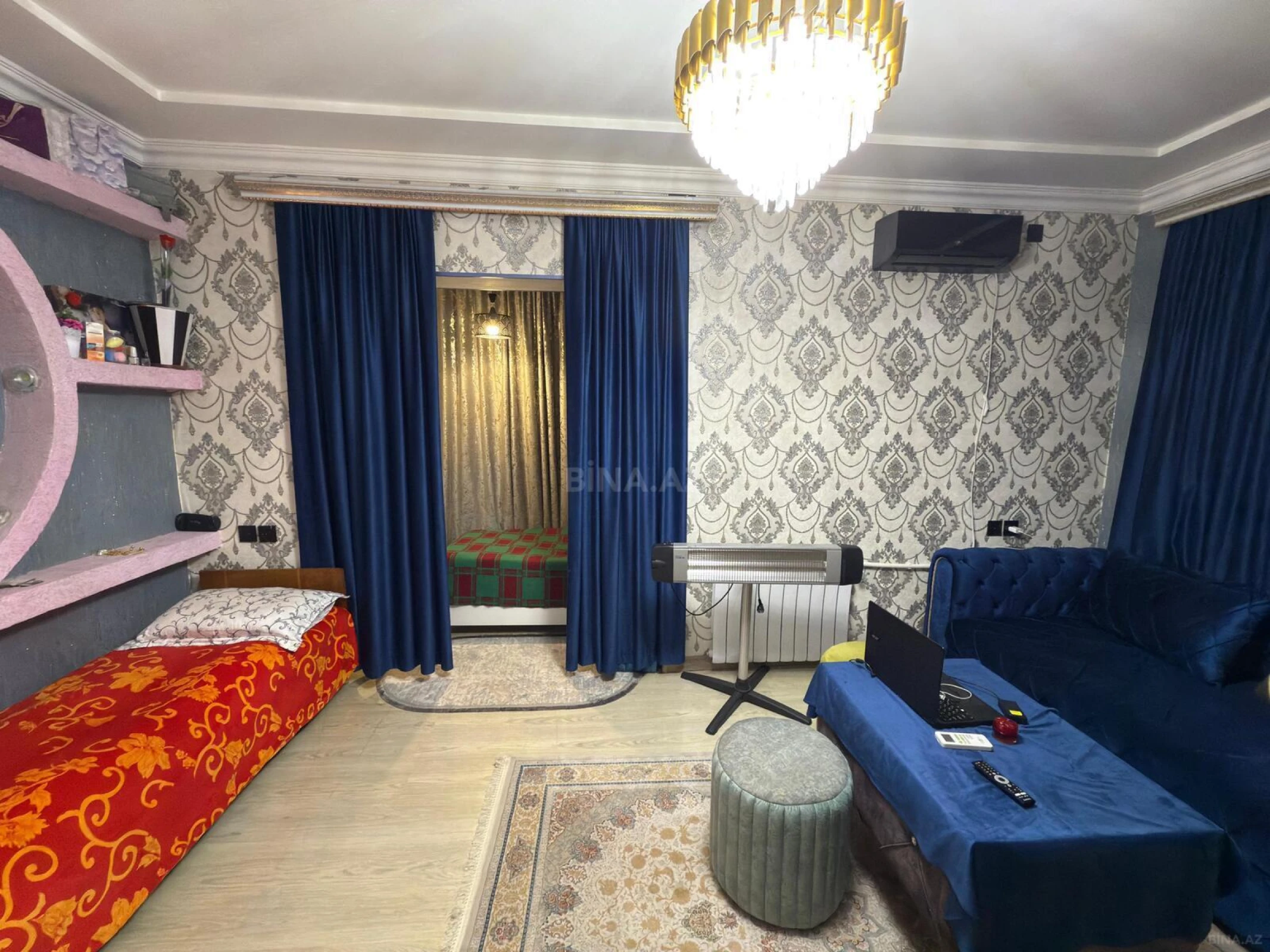Satılır 2 otaqlı mənzil 45 m²