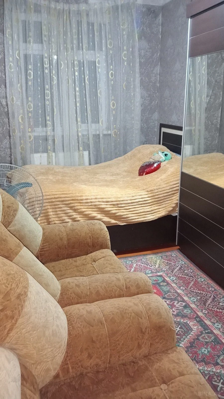 Satılır 2 otaqlı mənzil 47 m²