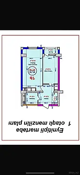 Satılır 2 otaqlı mənzil 67.2 m²