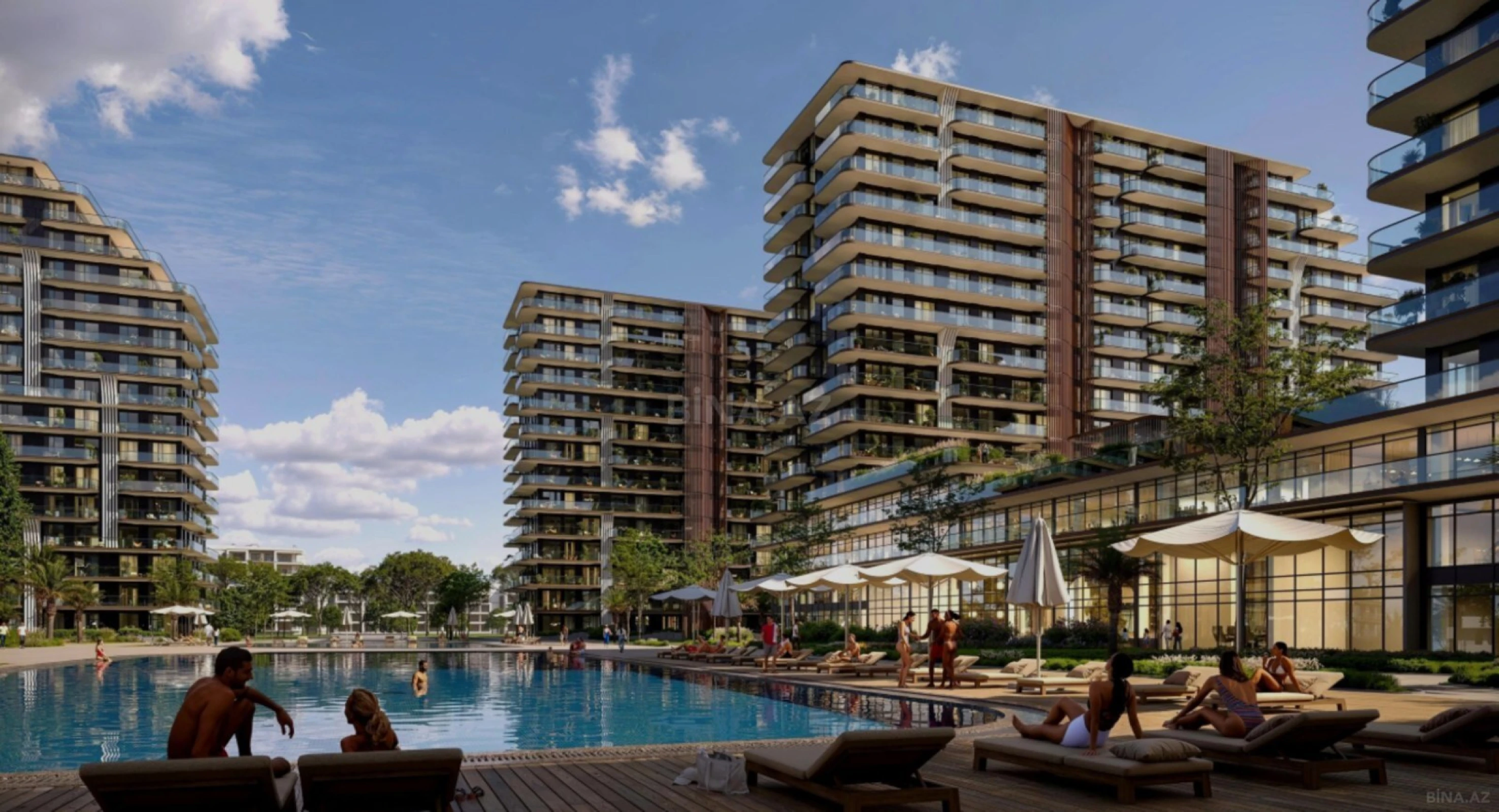 Satılır 1 otaqlı mənzil 37.5 m²