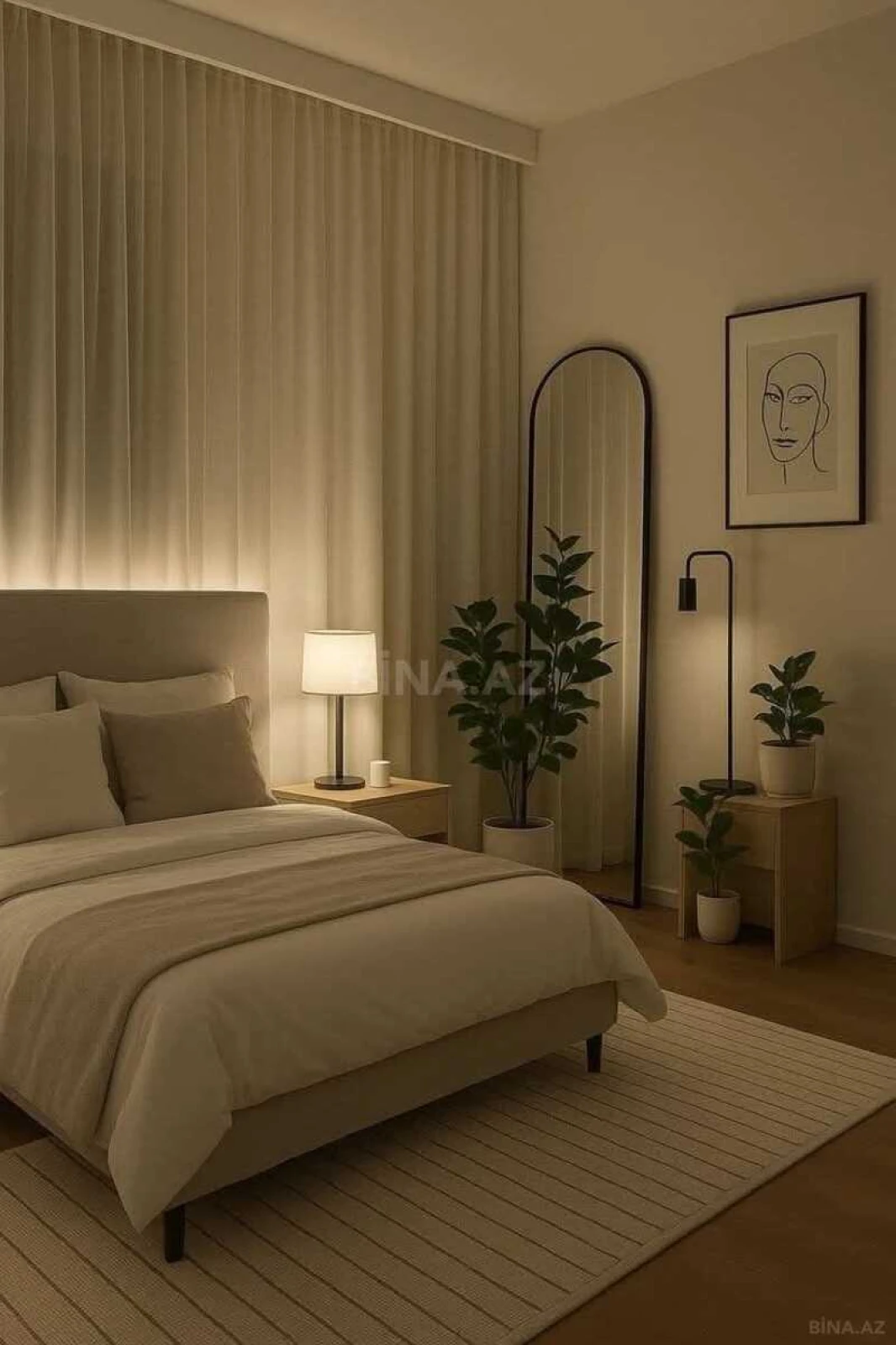 Kirayə verilir 3 otaqlı mənzil 140 m²