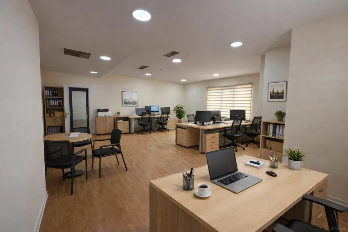 Kirayə verilir 4 otaqlı ofis 190 m²