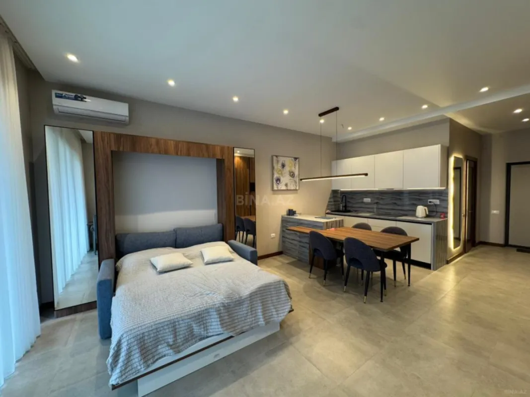 Satılır 1 otaqlı mənzil 57 m²