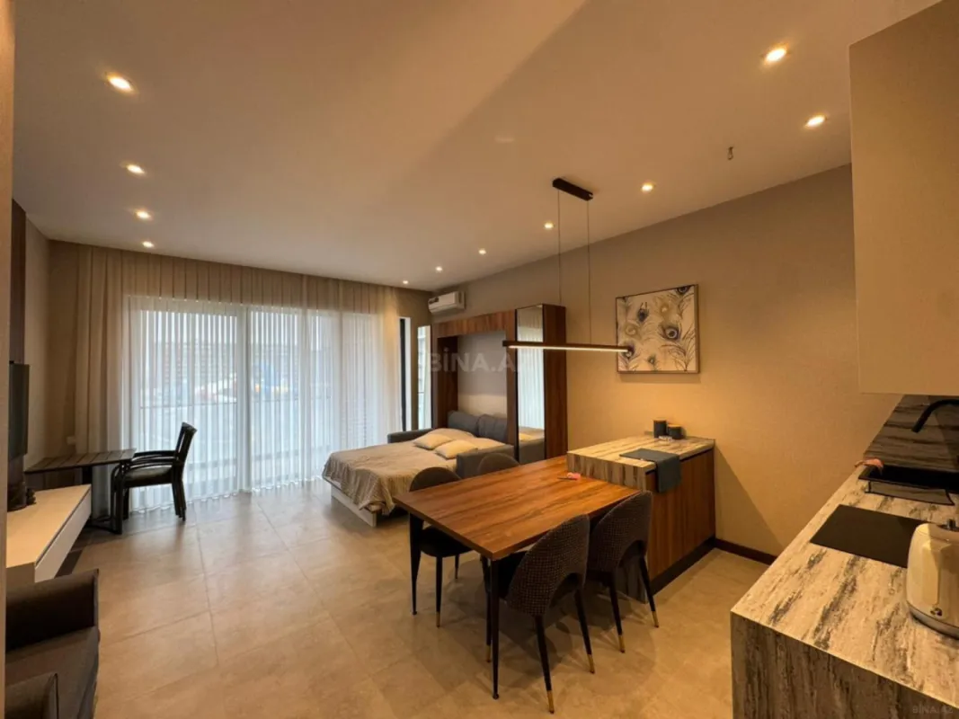 Satılır 1 otaqlı mənzil 57 m²