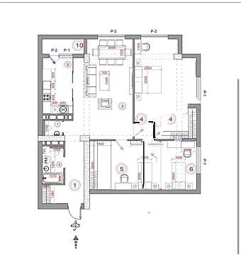 Satılır 3 otaqlı mənzil 139 m²