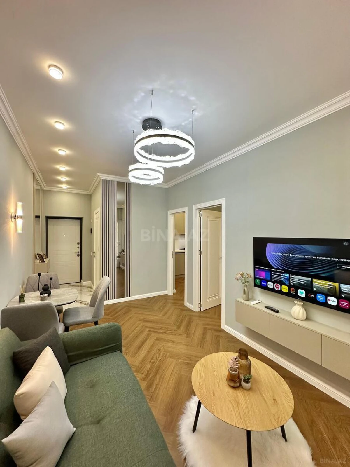 Satılır 2 otaqlı mənzil 42 m²