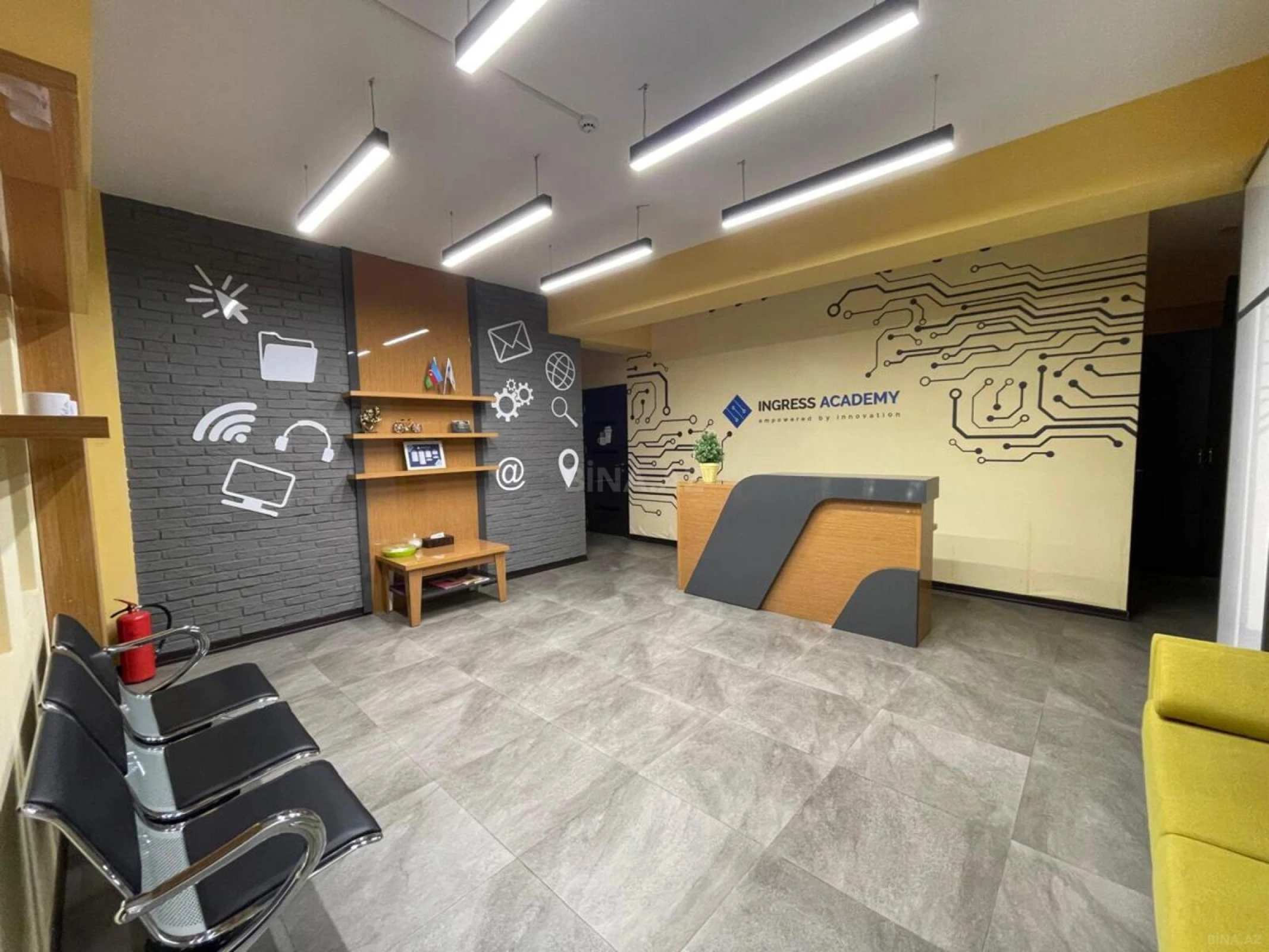 Kirayə verilir 4 otaqlı ofis 150 m²