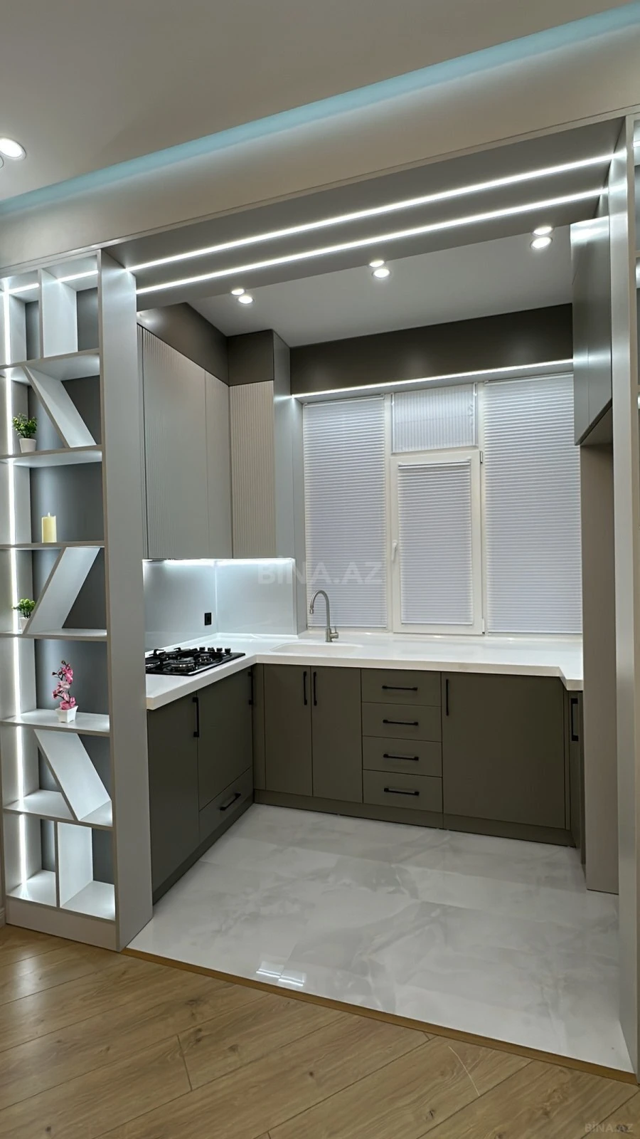 Satılır 2 otaqlı mənzil 55 m²