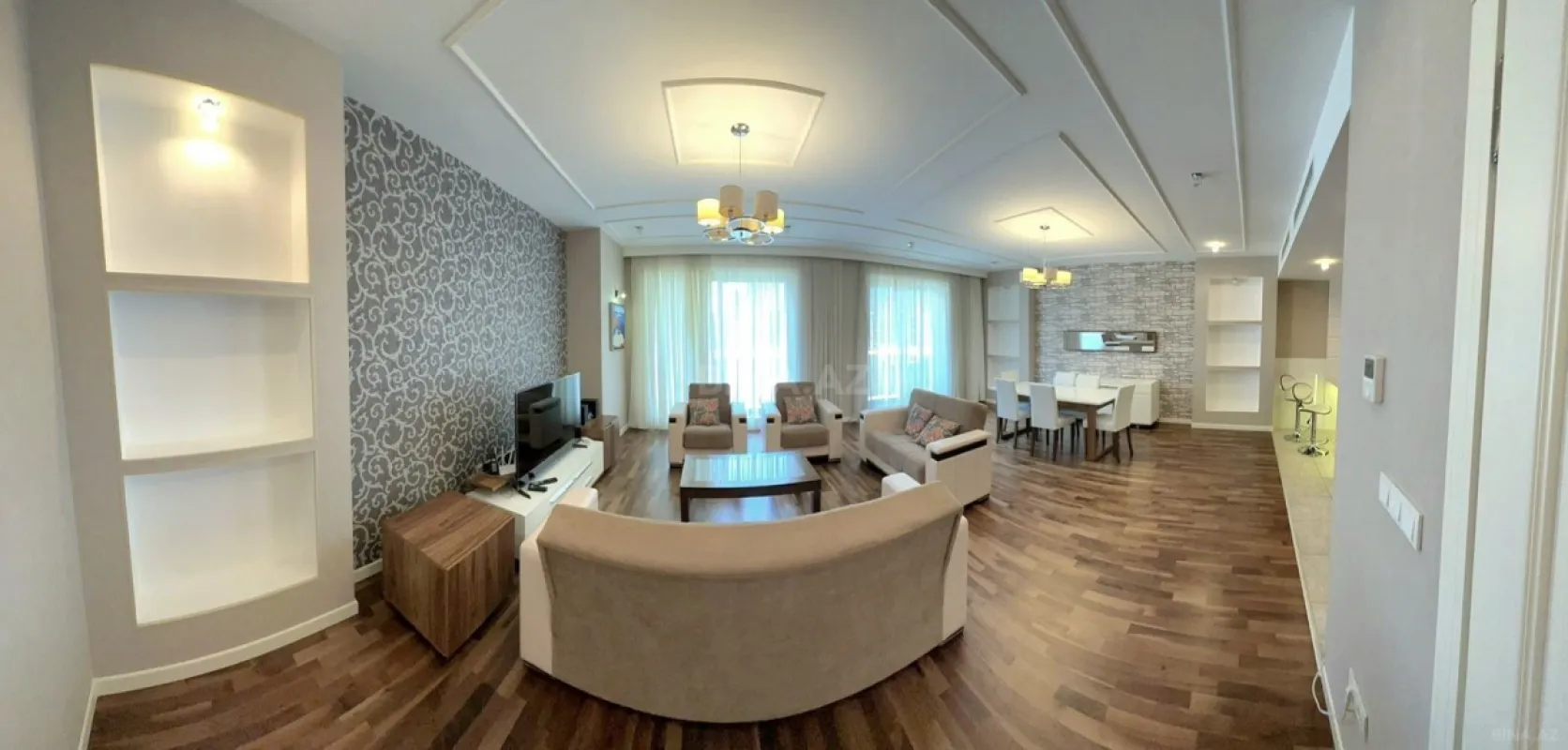 Kirayə verilir 3 otaqlı mənzil 150 m²