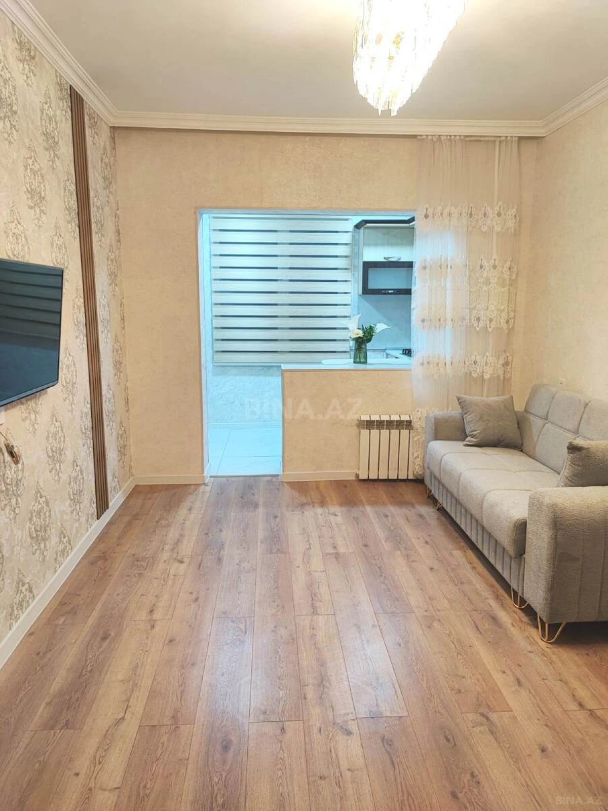 Satılır 2 otaqlı mənzil 45 m²