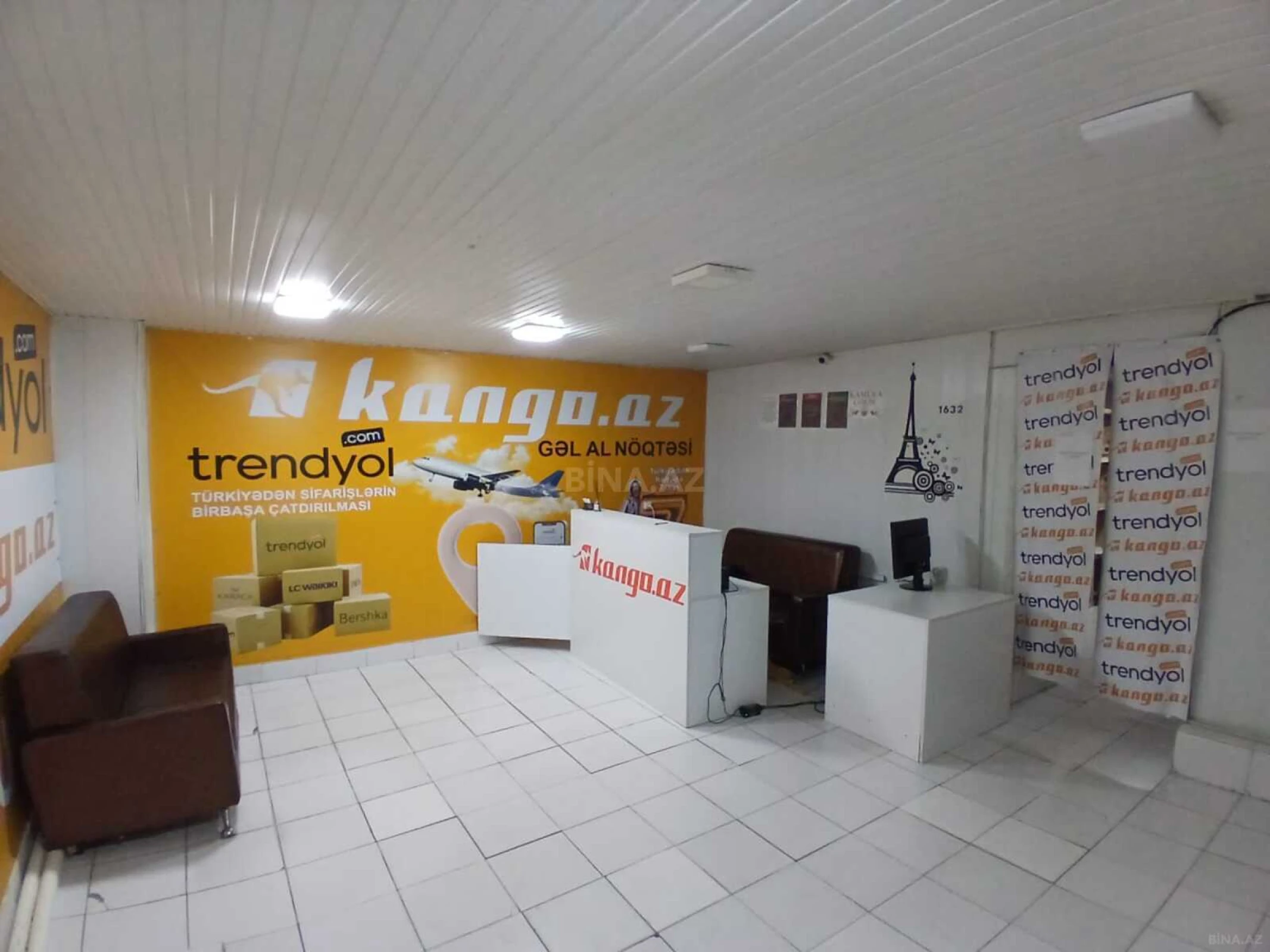 Kirayə verilir obyekt 80 m²