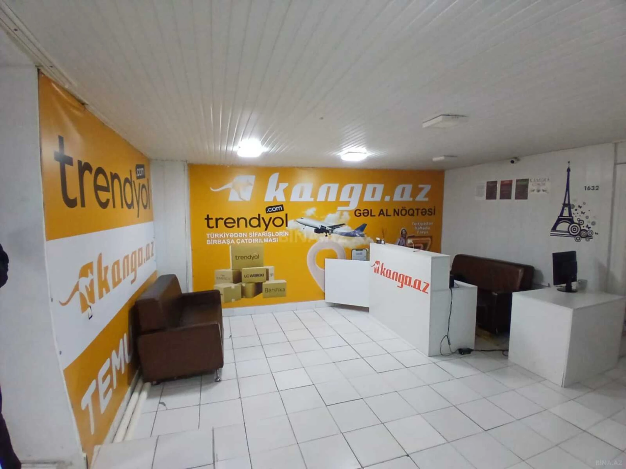 Kirayə verilir obyekt 80 m²