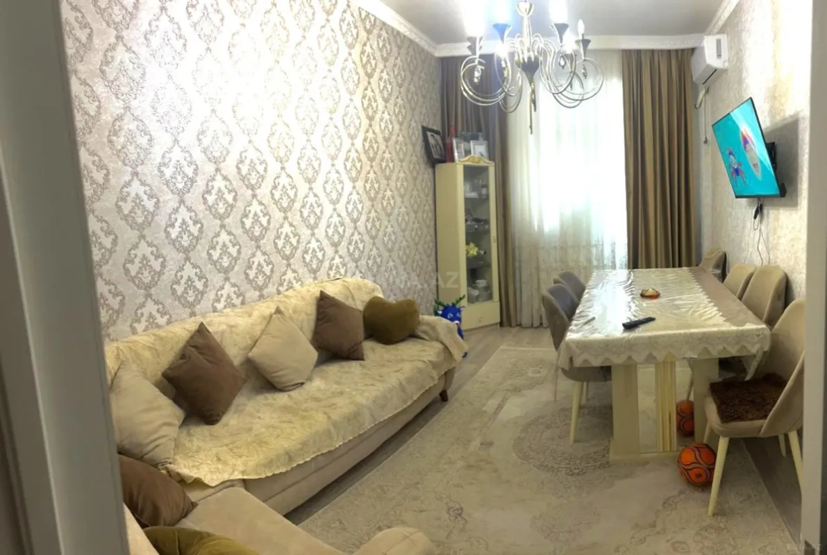 Satılır 2 otaqlı mənzil 55 m²
