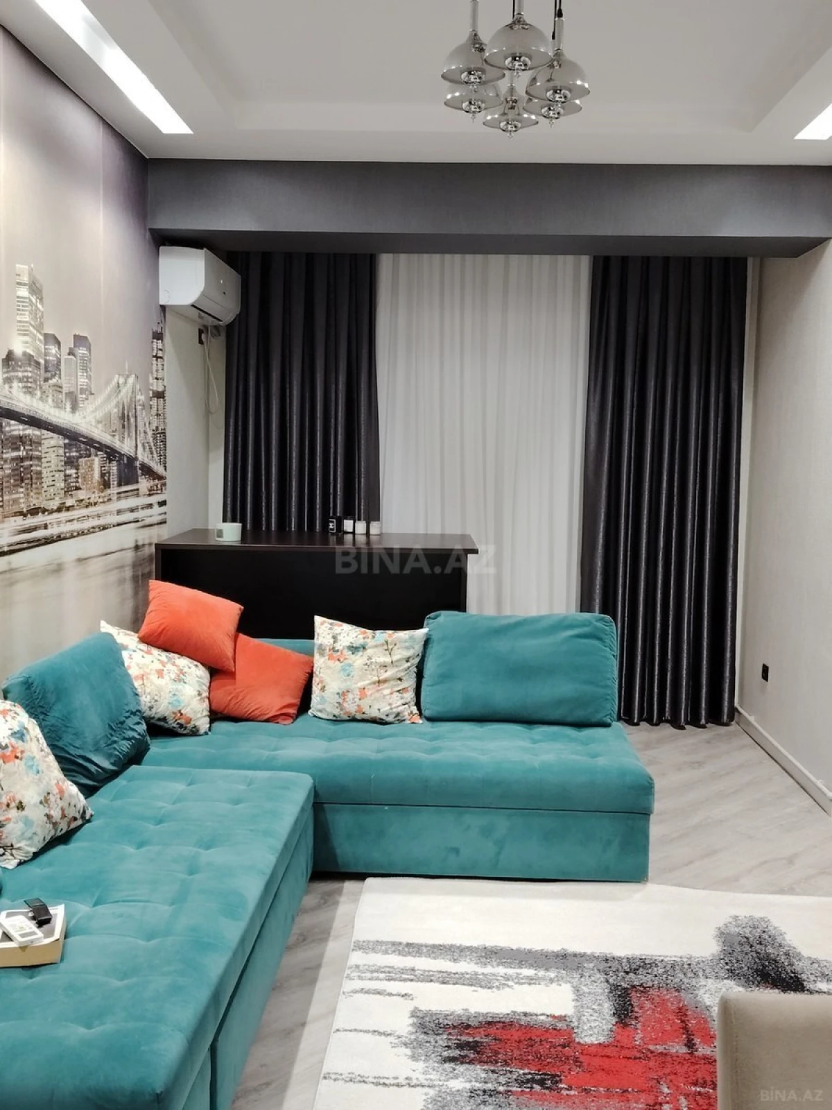 Kirayə verilir 3 otaqlı mənzil 82 m²
