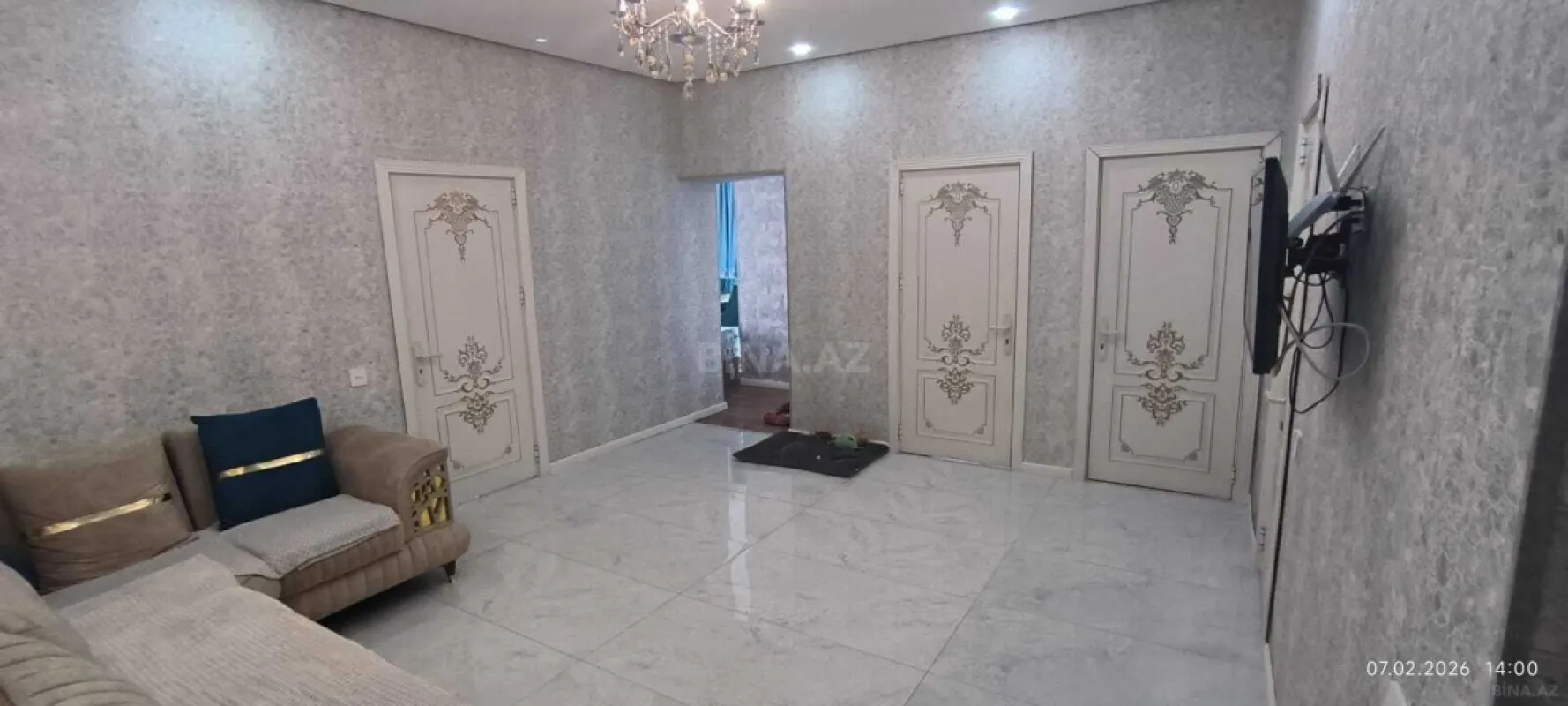 Satılır 3 otaqlı mənzil 125 m²