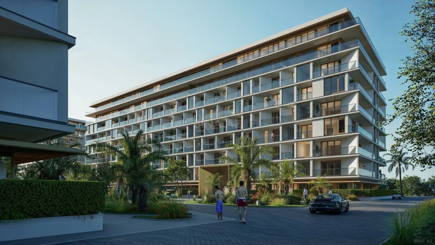 Satılır 1 otaqlı mənzil 55 m²