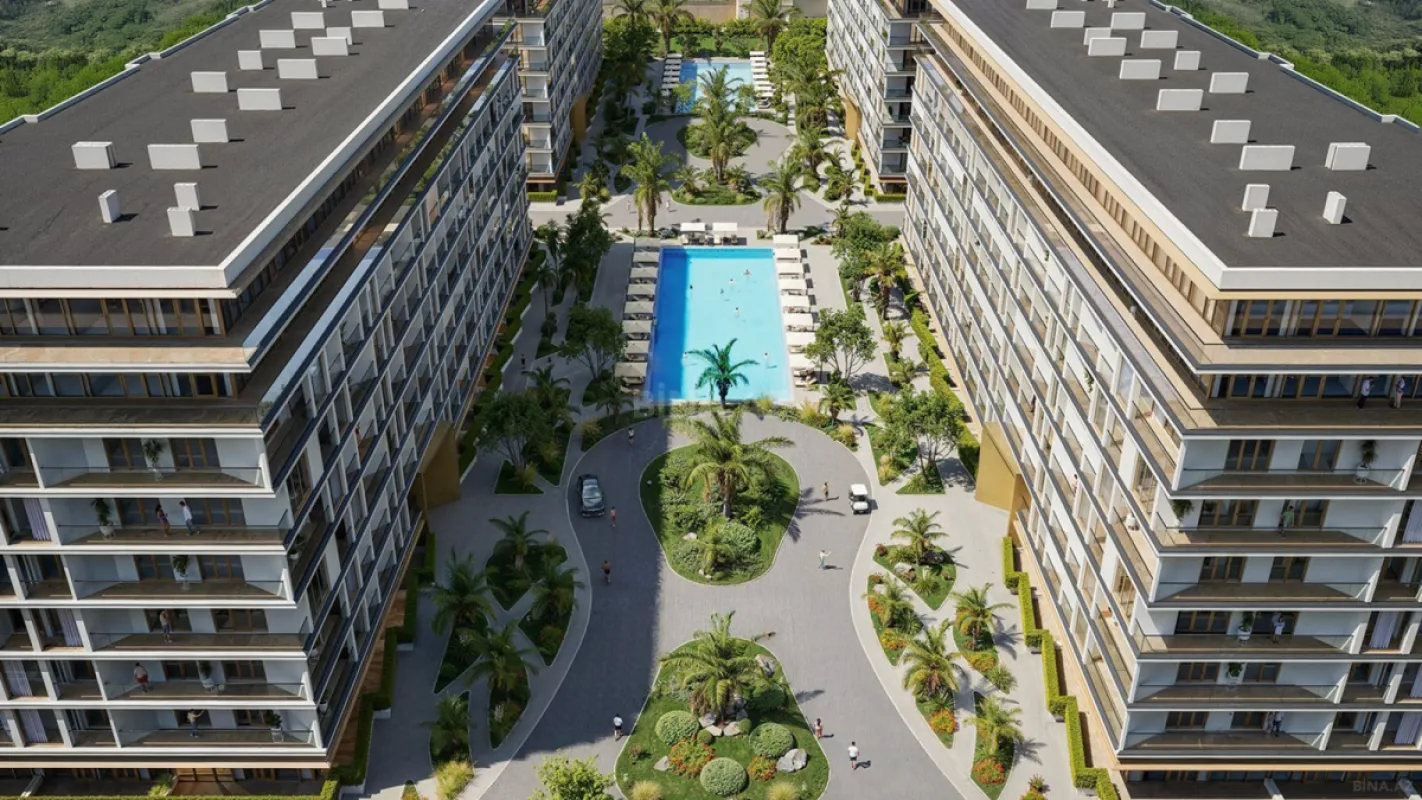 Satılır 1 otaqlı mənzil 55 m²