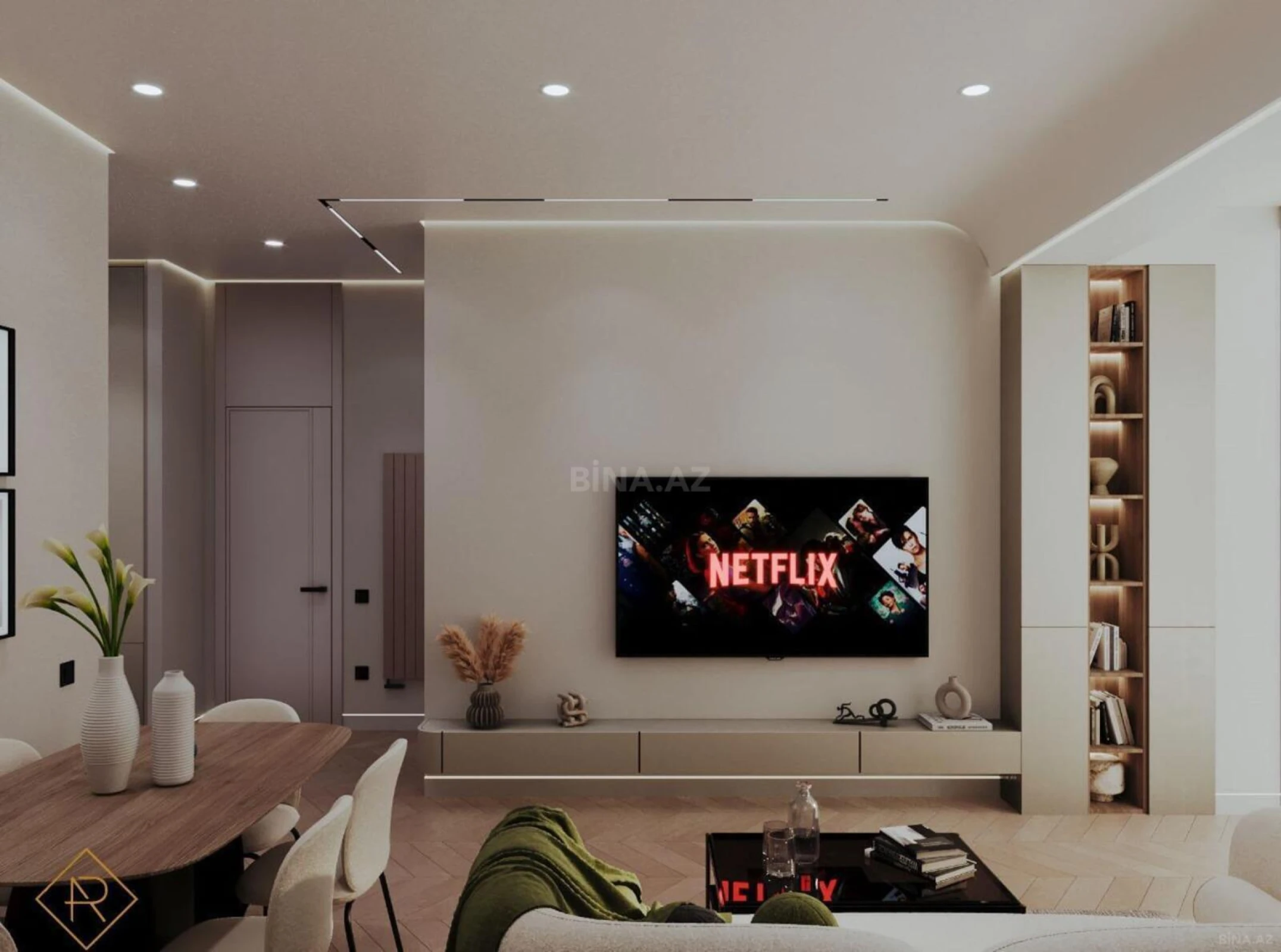 Kirayə verilir 2 otaqlı mənzil 82 m²