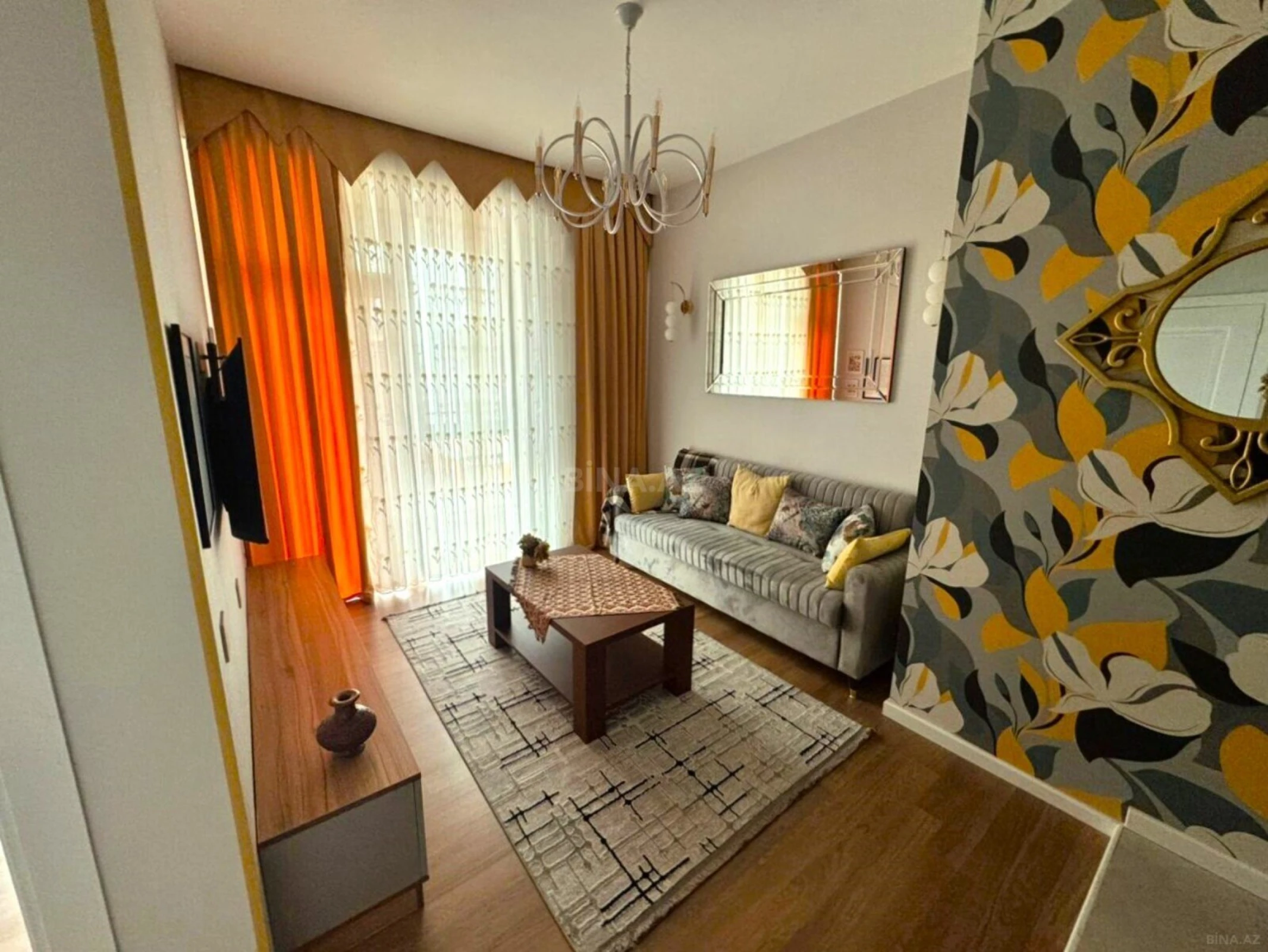 Satılır 2 otaqlı mənzil 55 m²